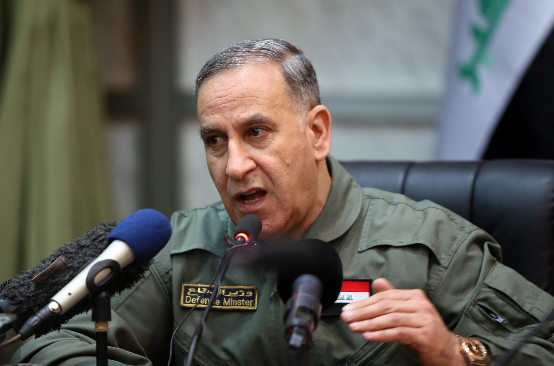 رئيس مجلس النواب يعلن إقالة وزير الدفاع خالد العبيدي بأغلبية الأصوات