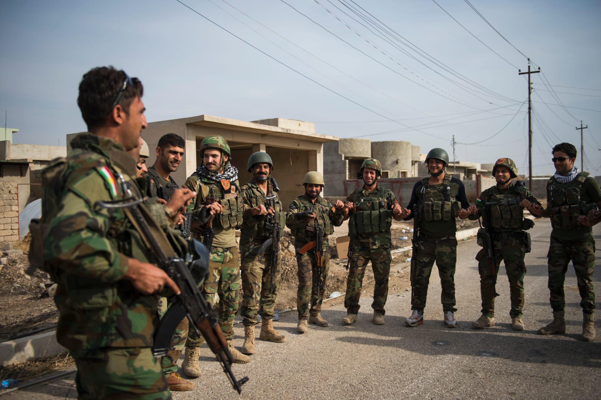 قائد في البشمرغة لـCNN: قتل 16 مقاتل من داعش قرب بعشيقة