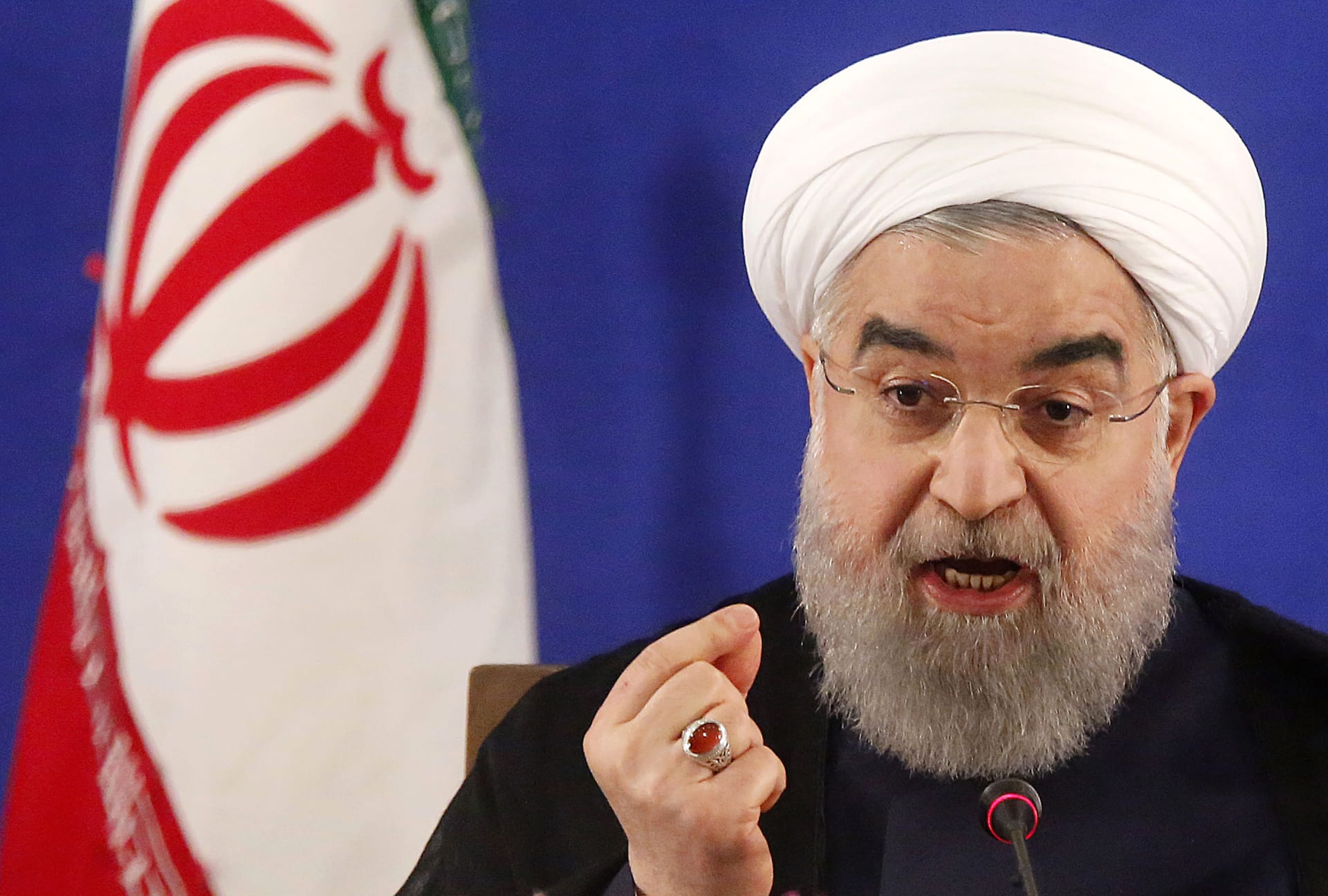 روحاني: إيران يمكنها الانسحاب من الاتفاق النووي خلال ساعات إذا فرضت أمريكا عقوبات جديدة