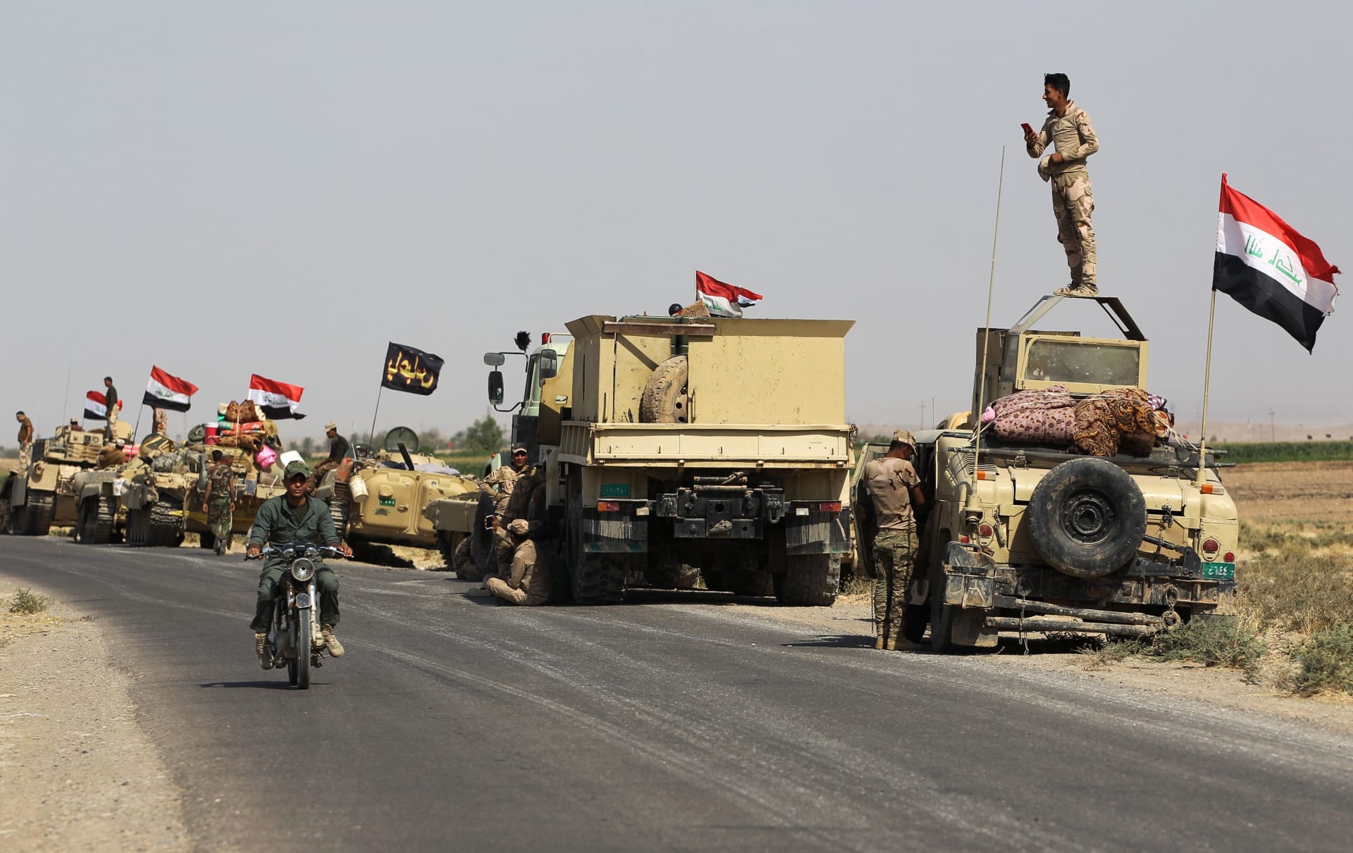 التوتر يتصاعد مع تقدم القوات العراقية باتجاه مدينة كركوك