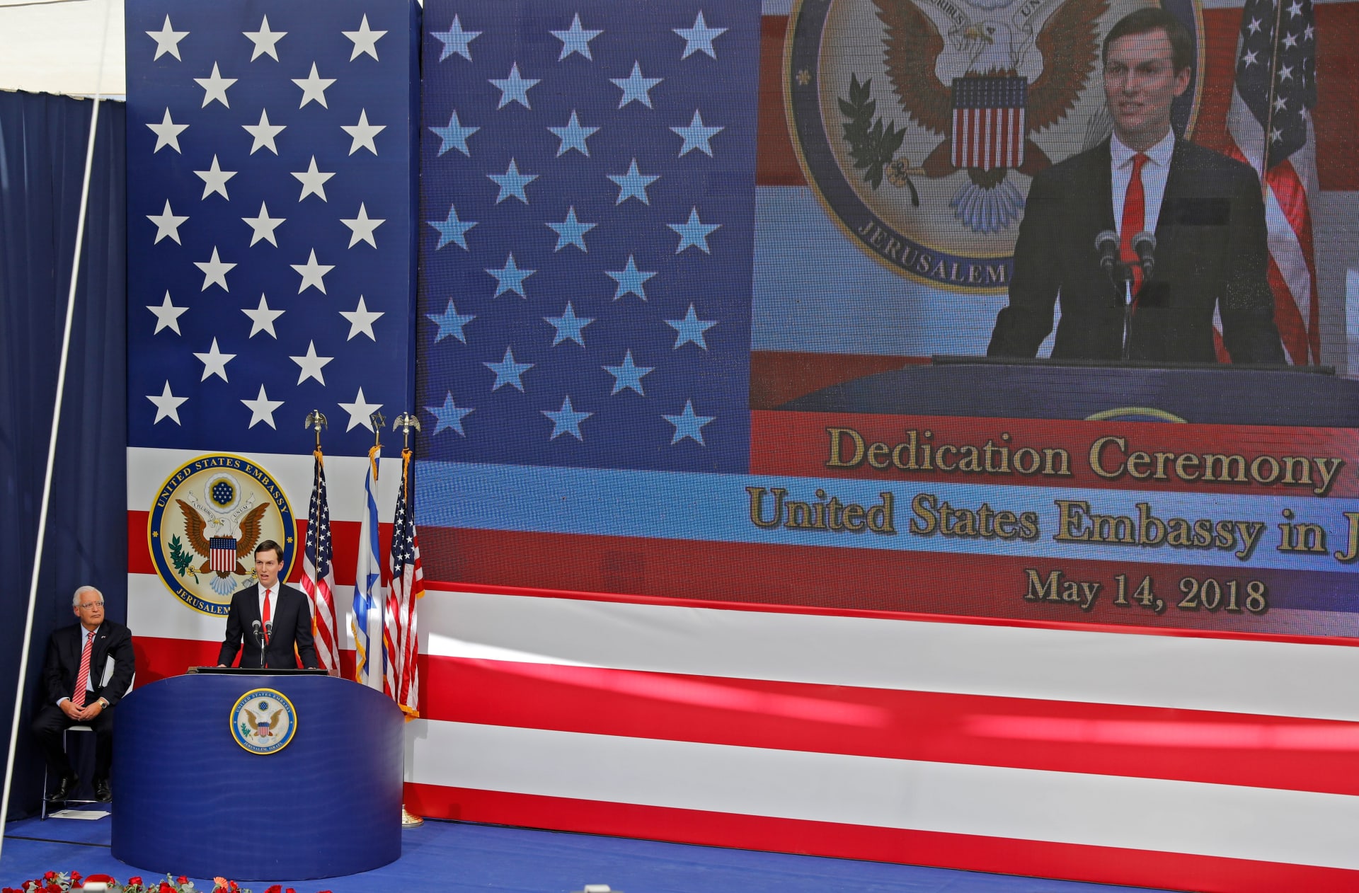 صهر ترامب في افتتاح السفارة: الرئيس الأمريكي وعد وأوفى