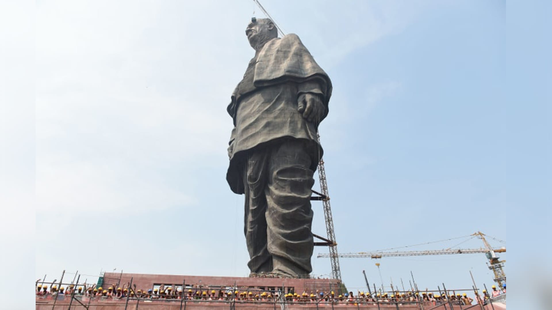 الهند تستعد رفع الستار عن أطول تمثال في العالم