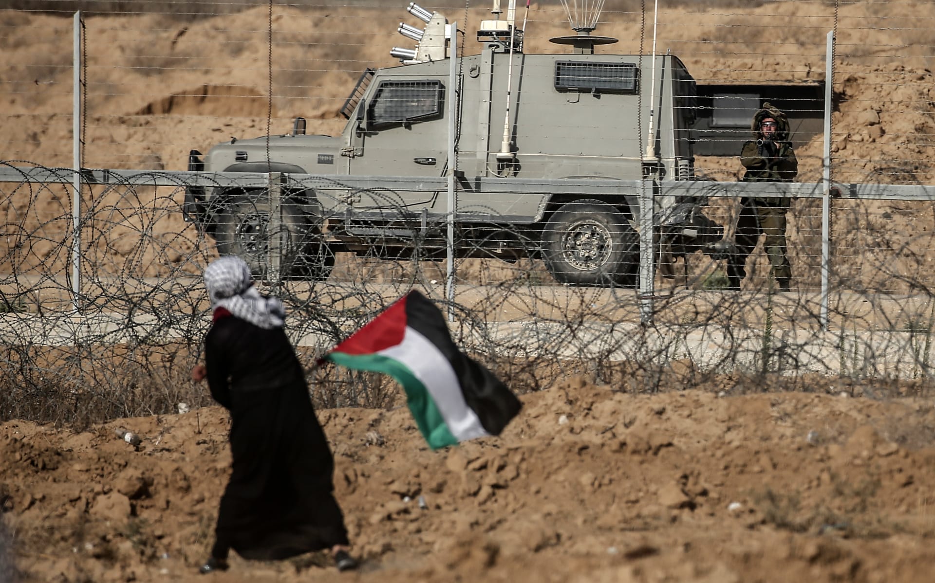 حدود قطاع غزة 