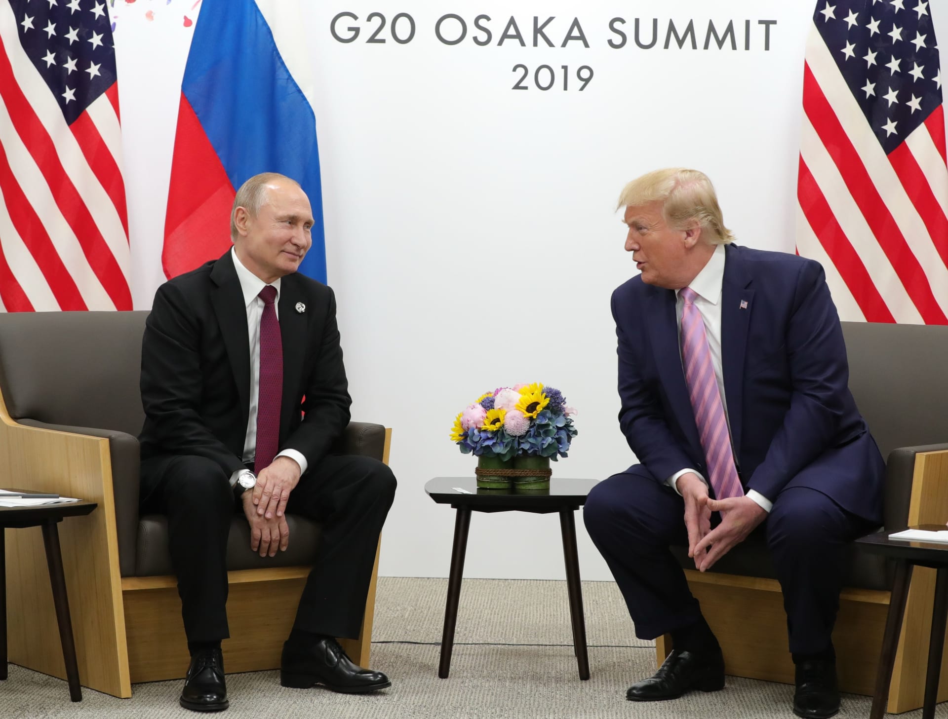 الرئيسان الأمريكي والروسي 