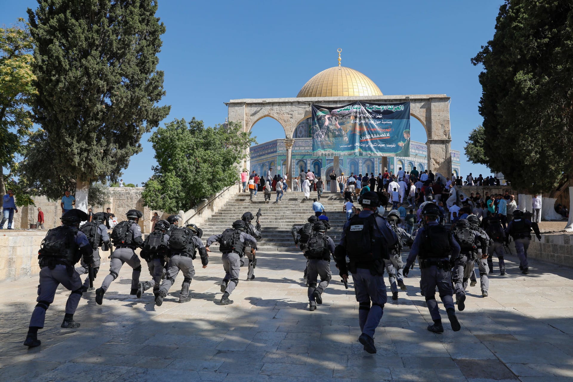 مواجهات مع الشرطة الإسرائيلية في القدس