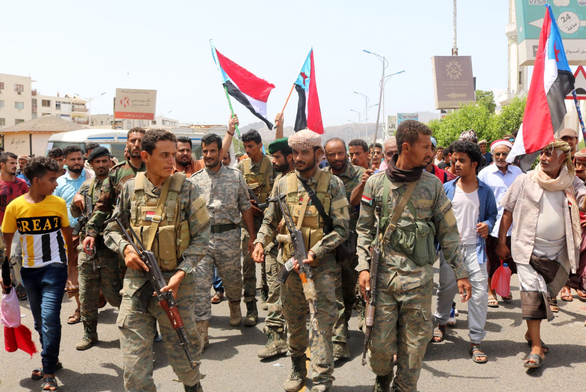 قوات المجلس الانتقالي الجنوبي في عدن 