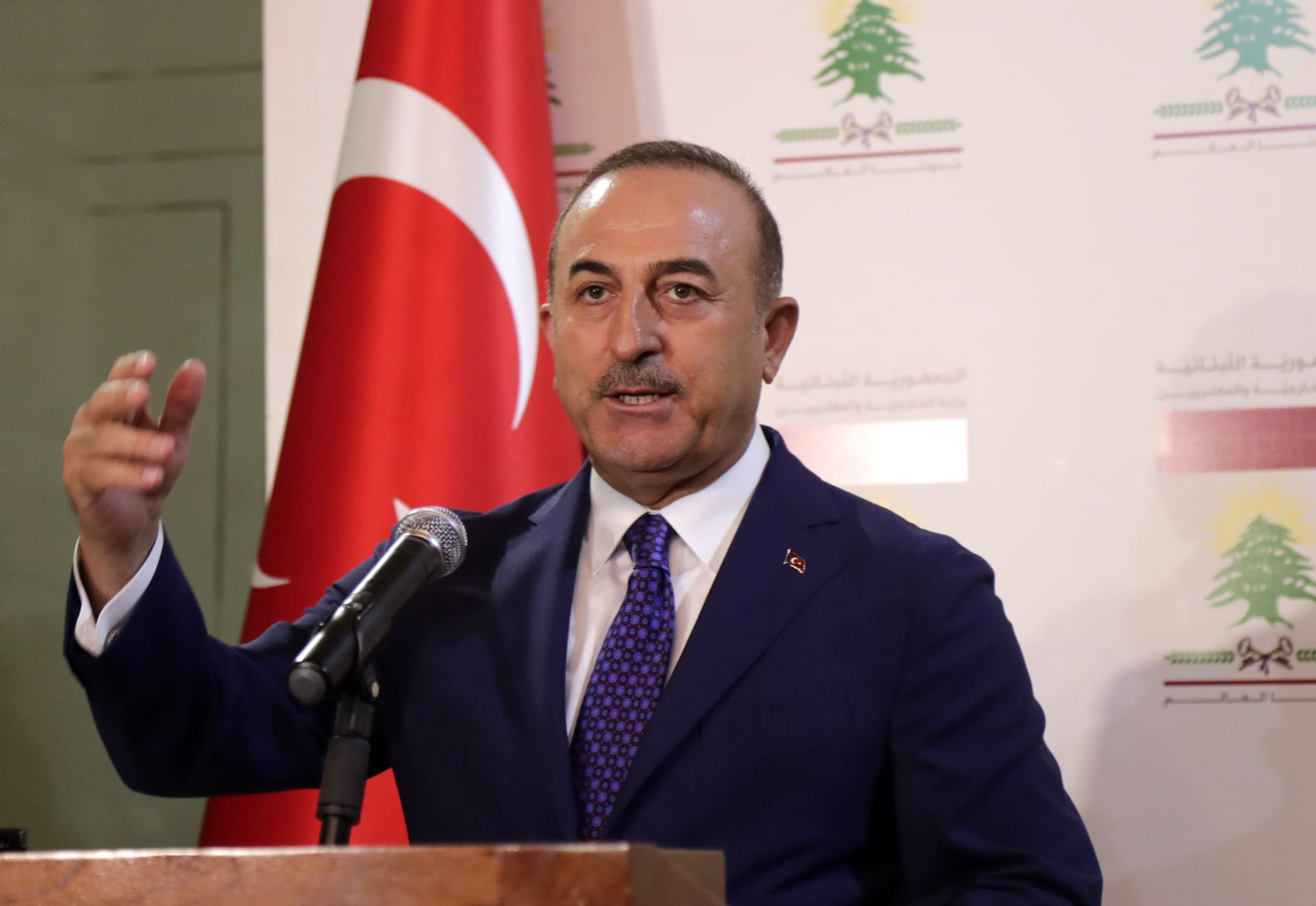 وزير الخارجية التركي مولود تشاويش أوغلو 