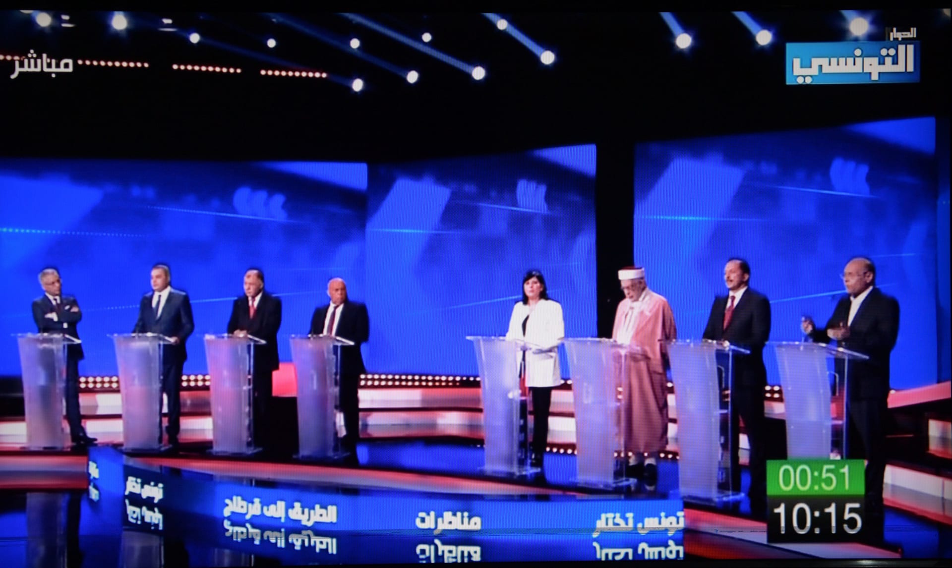 ليلة ساخنة مع أول مناظرة رئاسية في تاريخ تونس