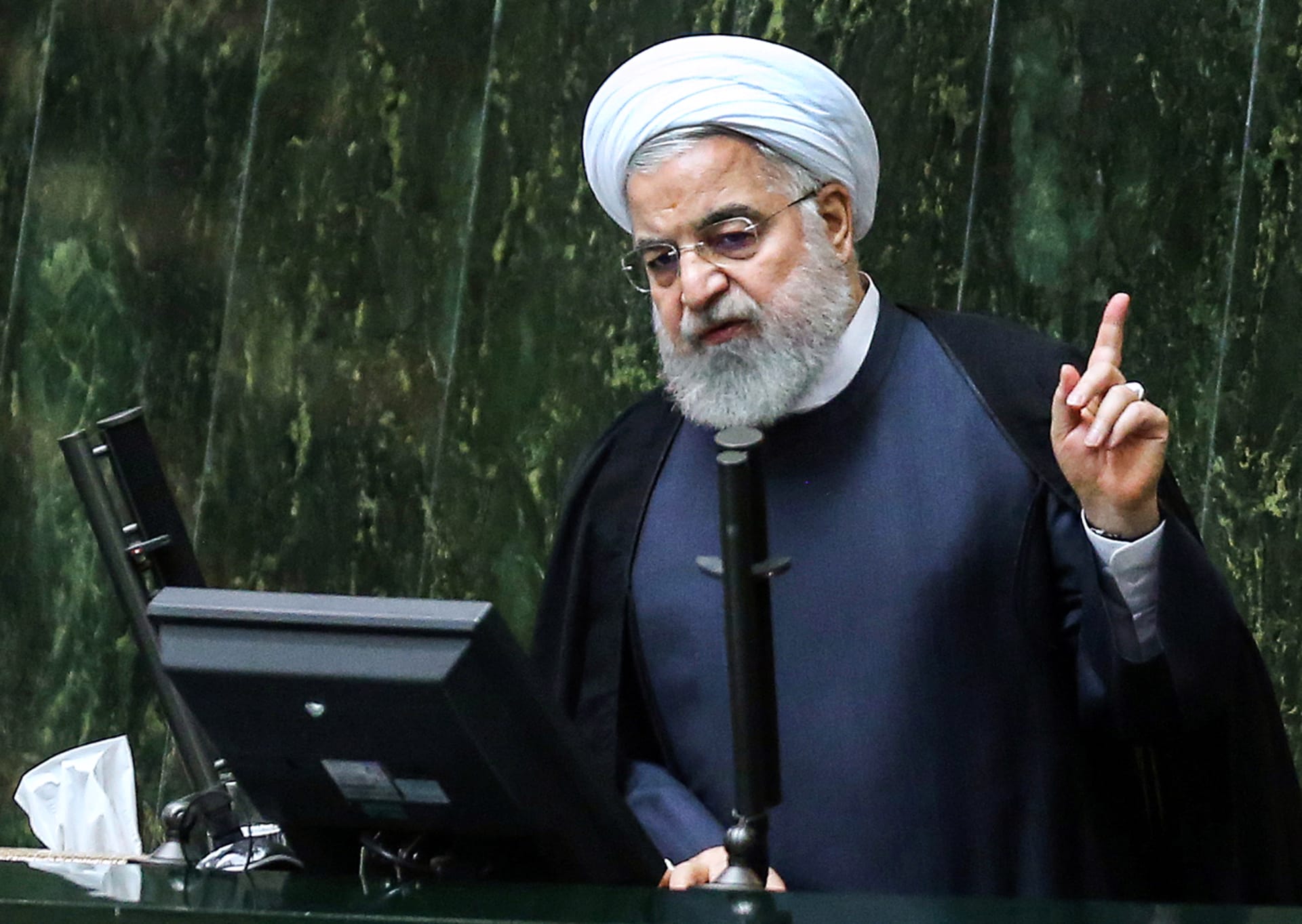روحاني: أمريكا تدير "عملية حرب" من خلال دعم الإمارات والسعودية