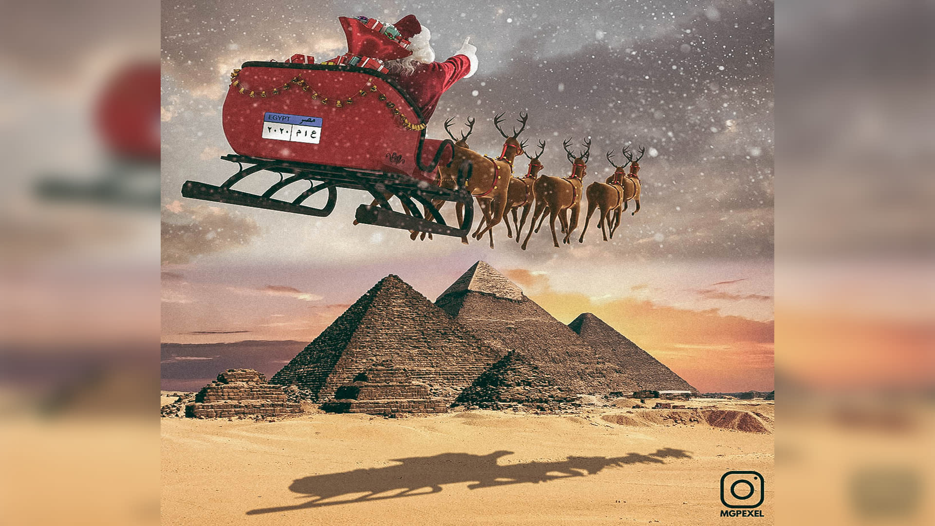 بابا نويل في مصر