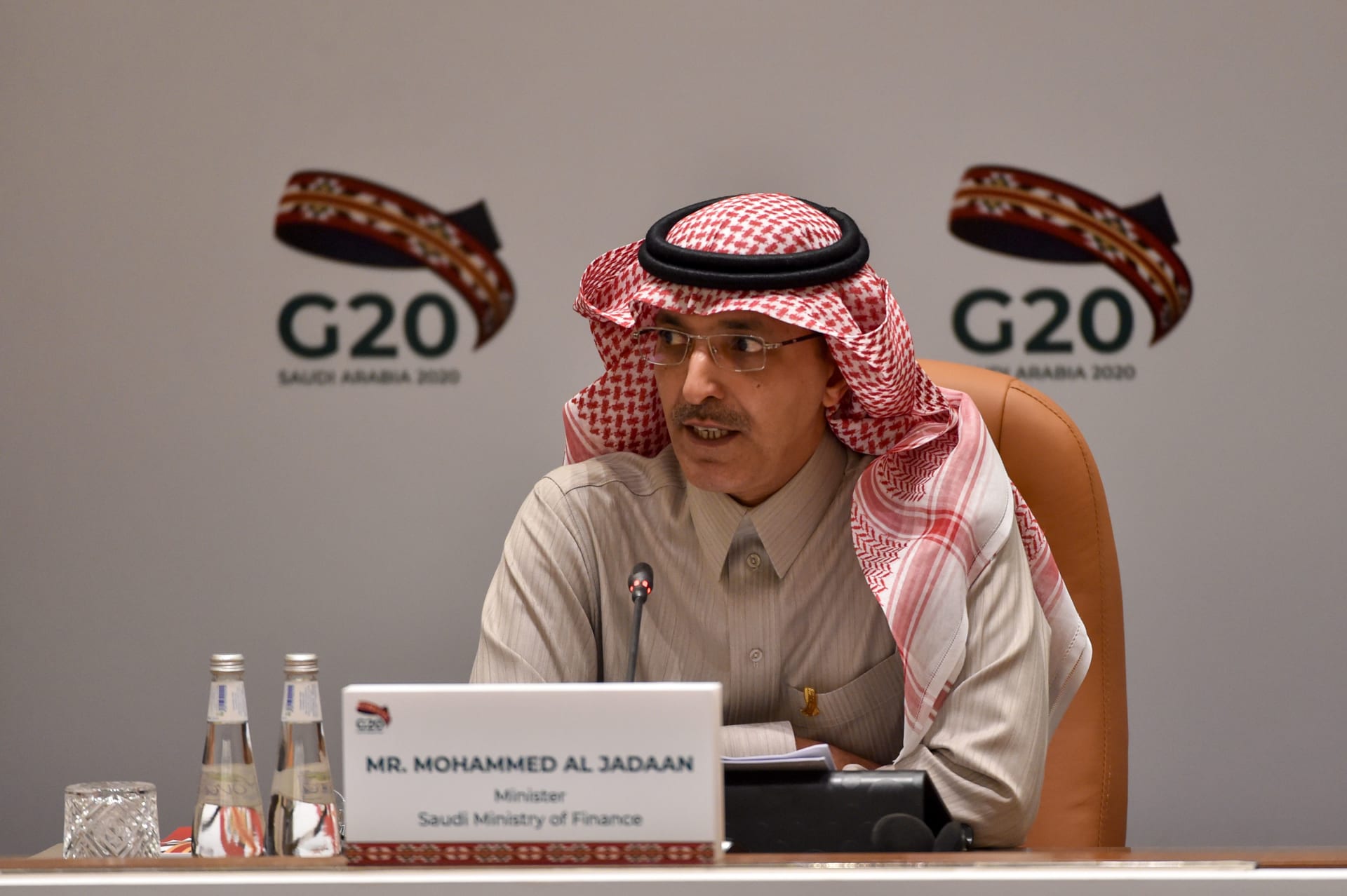 وزير المالية السعودي محمد الجدعان 