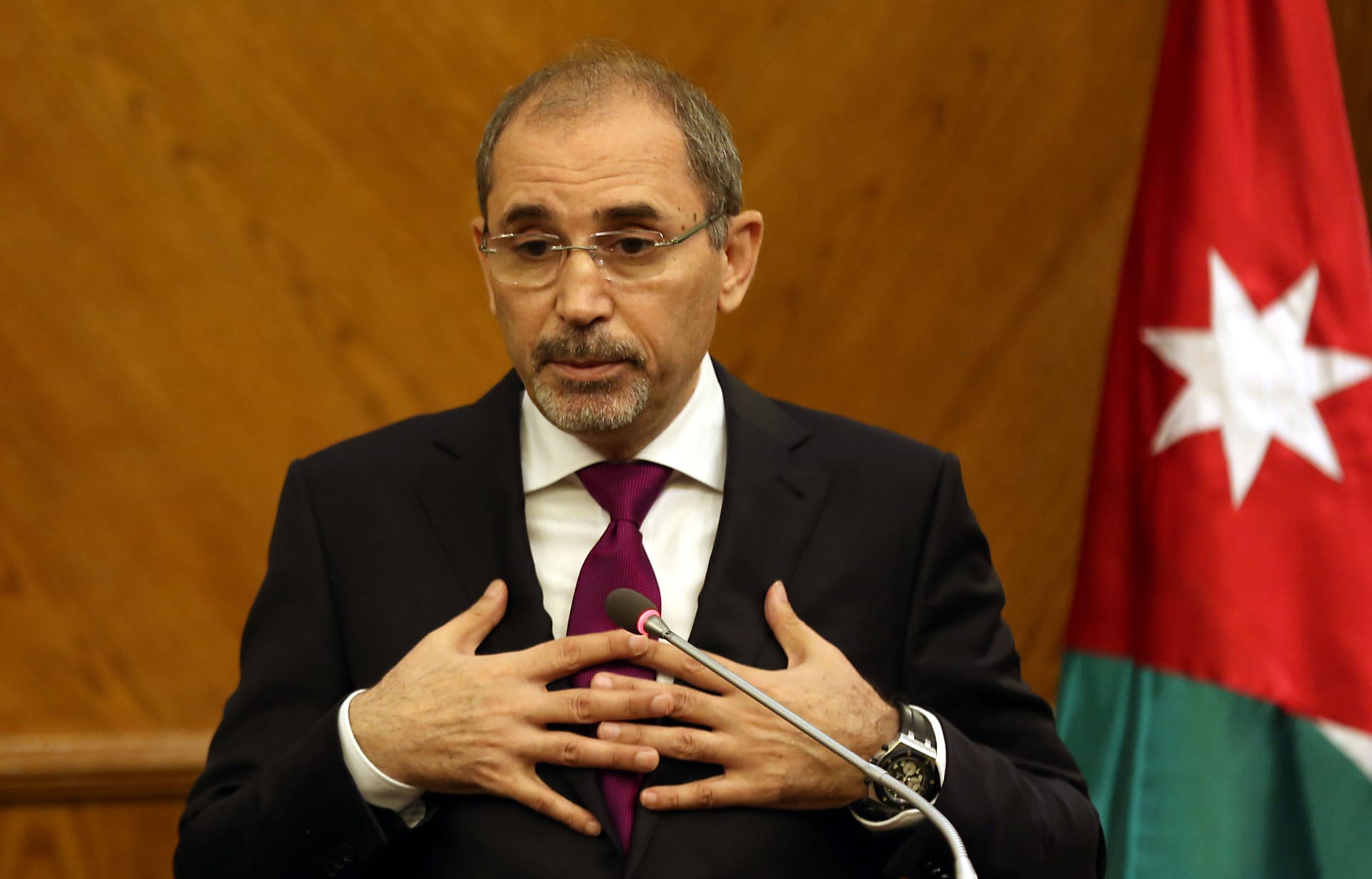 وزير الخارجية الأردني أيمن الصفدي 