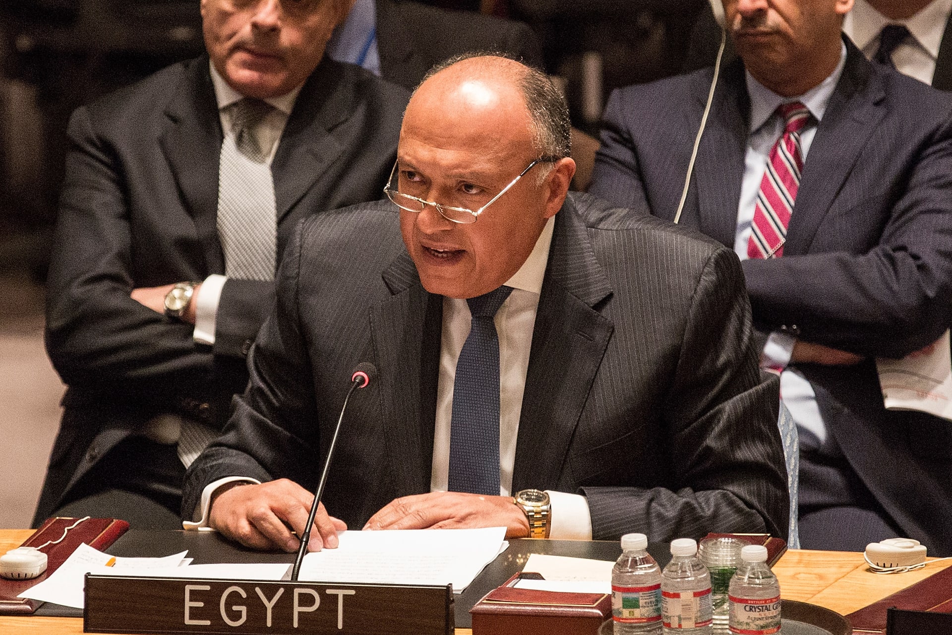 وزير الخارجية المصري: على مجلس الأمن تحمل مسؤوليته تجاه أزمة سد النهضة