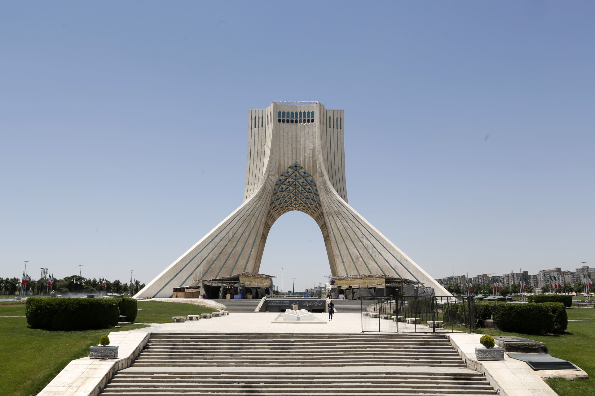 صورة ارشيفية من ميدان بالعاصمة الإيرانية طهران 