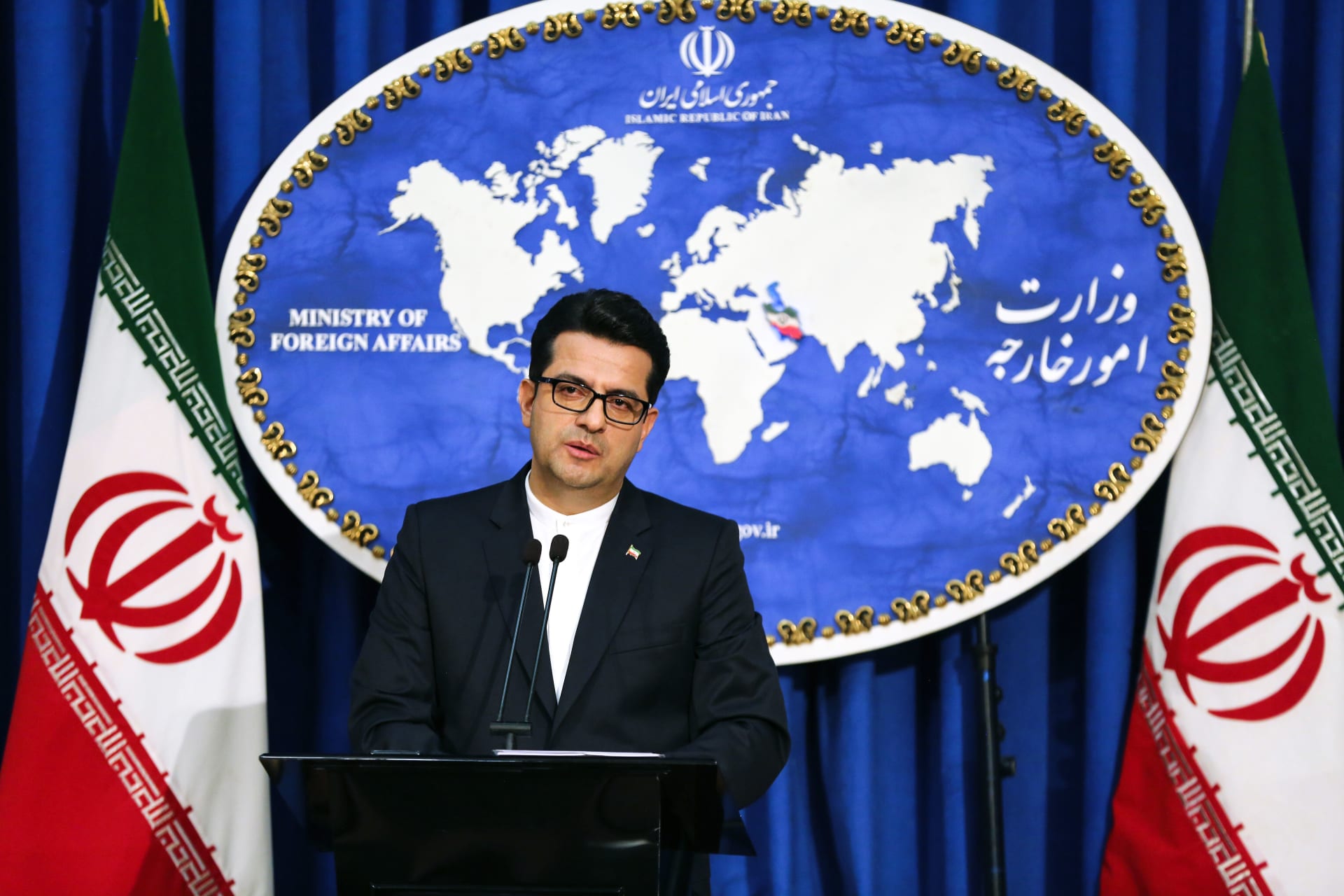 عباس موسوي المتحدث باسم وزارة الخارجية الإيرانية 