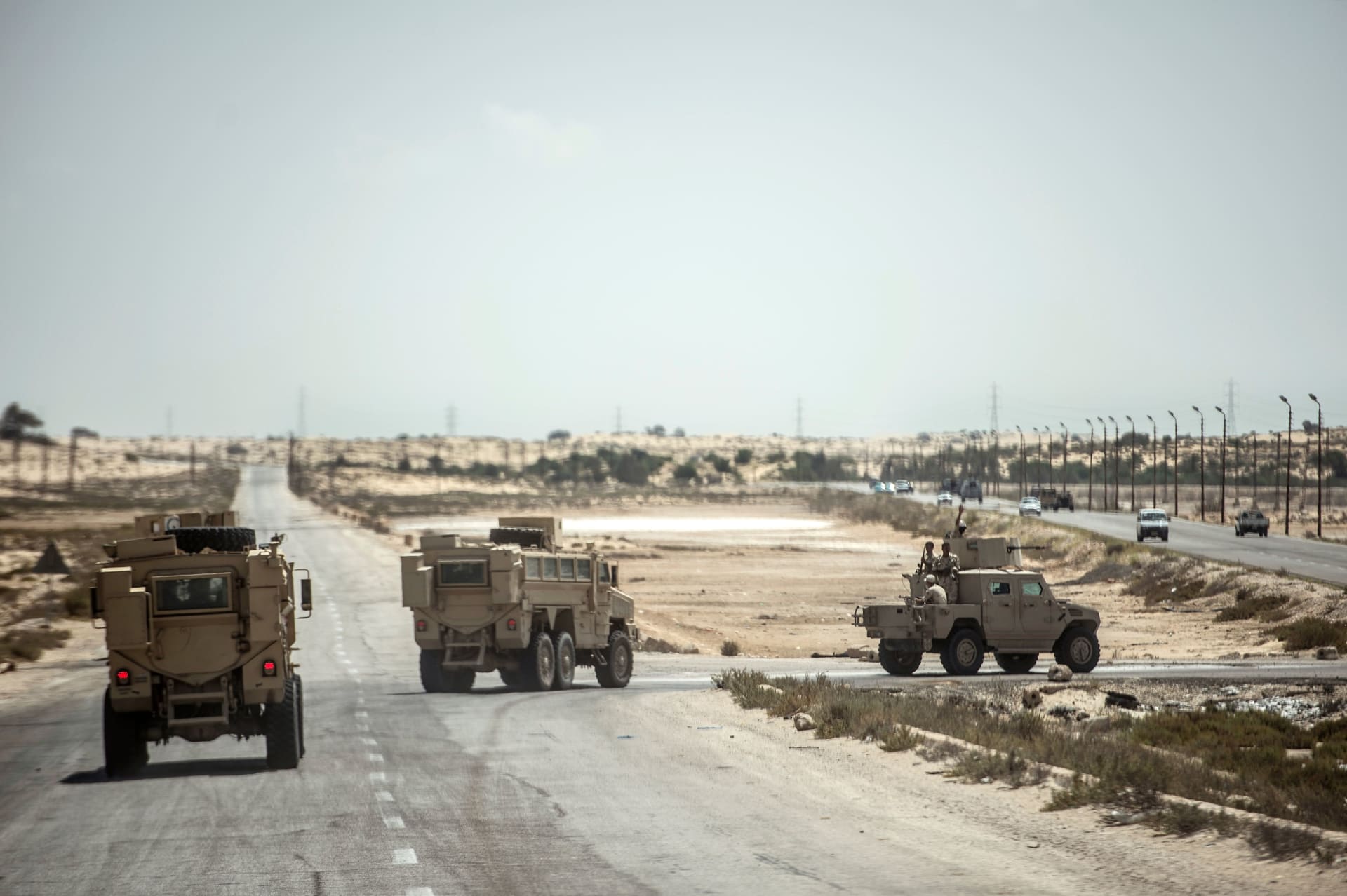 الجيش المصري يعلن إحباط هجوم إرهابي بشمال سيناء.. ومقتل 18 من منفذيه
