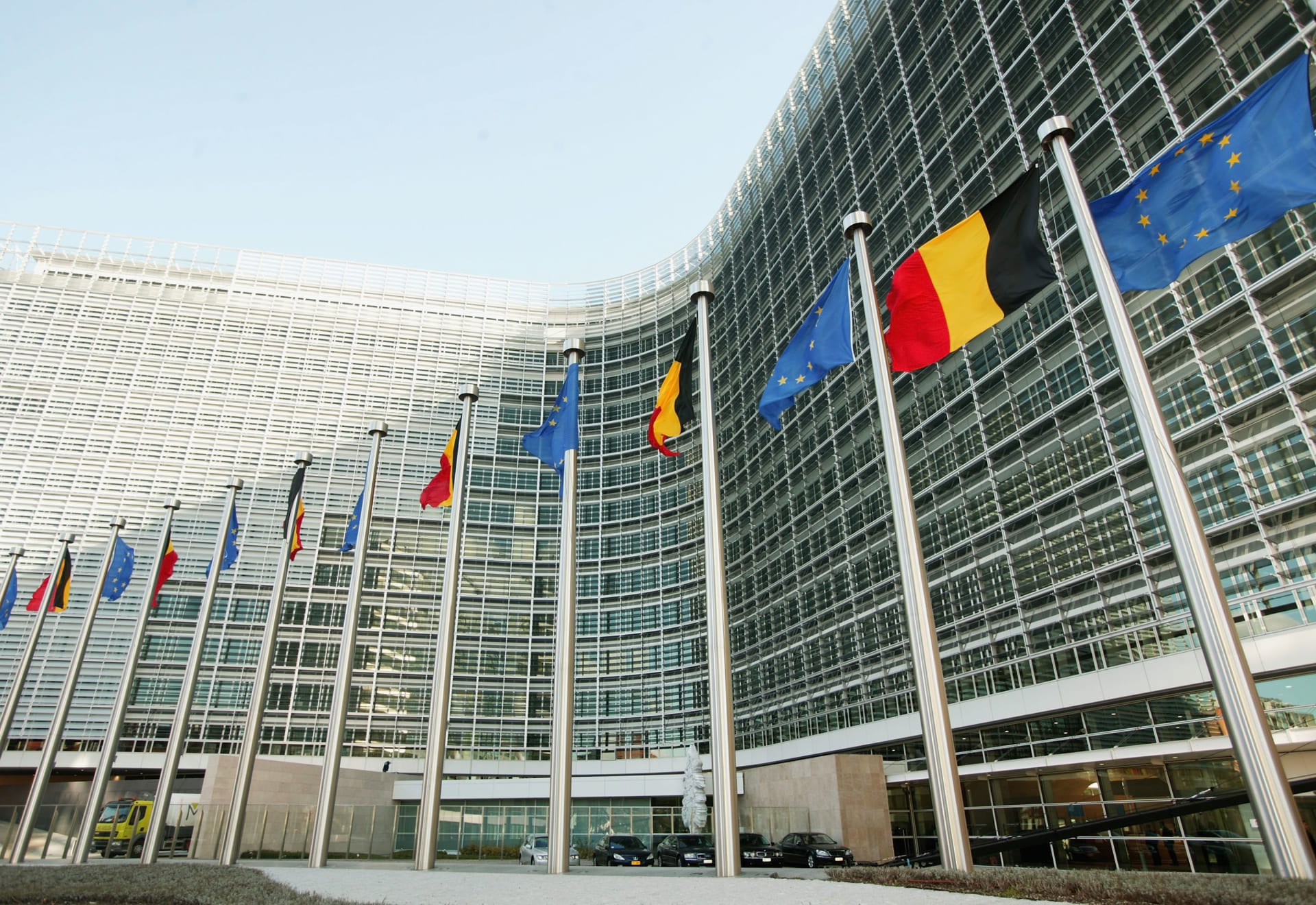 مقر الاتحاد الأوروبي في العاصمة البلجيكية بروكسل