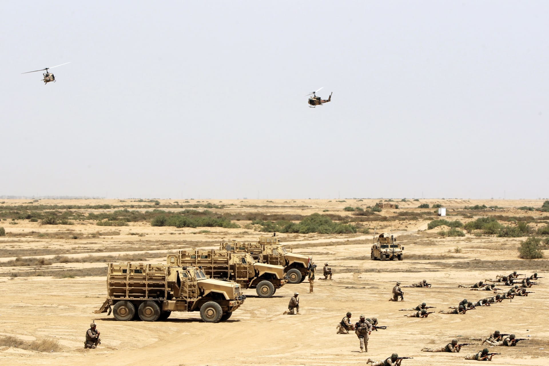 العمليات المشتركة بالعراق: لا صحة لحدوث هجوم على منفذ جريشان الحدودي مع الكويت
