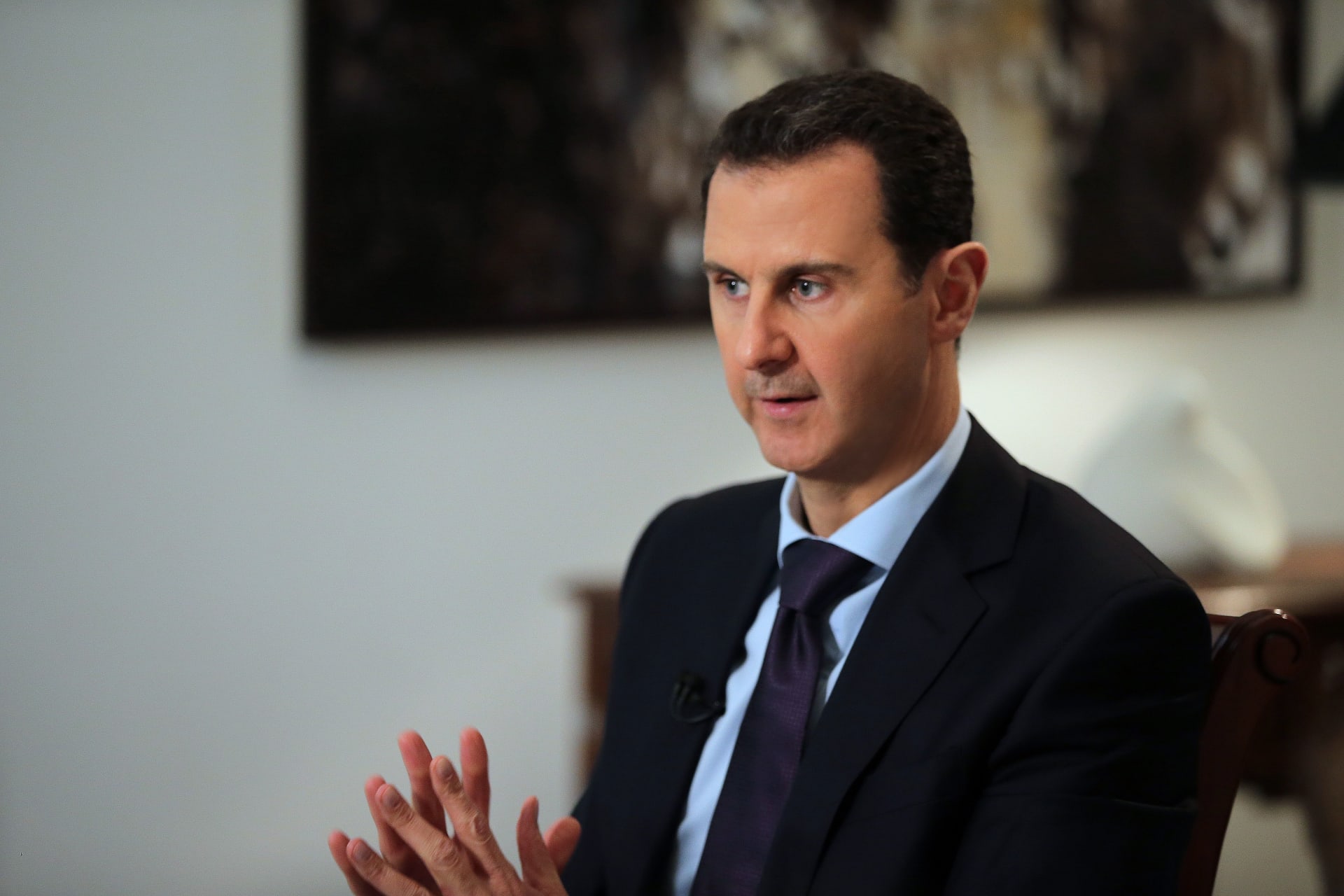 توقف كلمة لبشار الأسد أمام مجلس الشعب بعد إصابته بـ"هبوط ضغط"