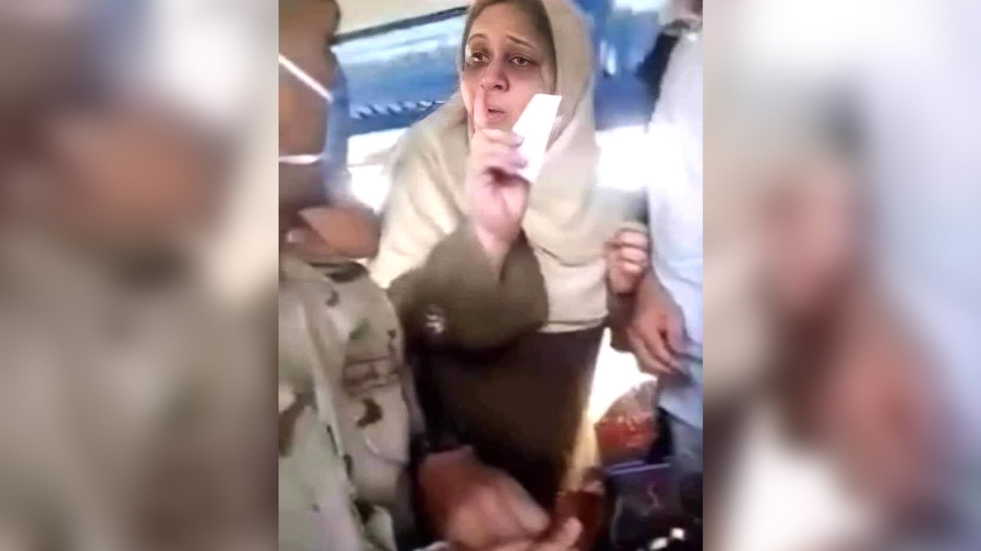 "سيدة القطار" تثير تفاعلا في مصر بعد خلاف على ثمن تذكرة.. والجيش يشكرها