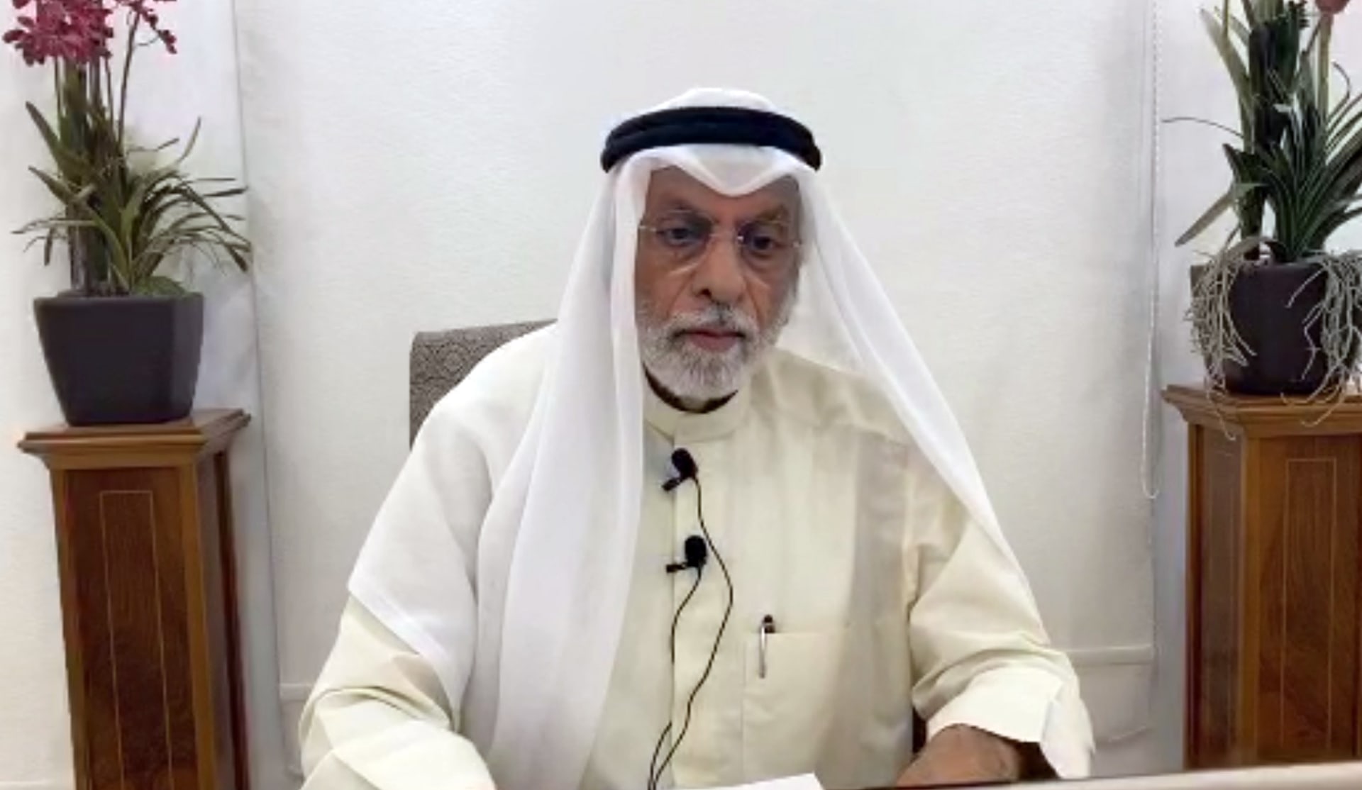 عبدالله النفيسي أستاذ العلوم السياسية والنائب السابق بالبرلمان الكويتي