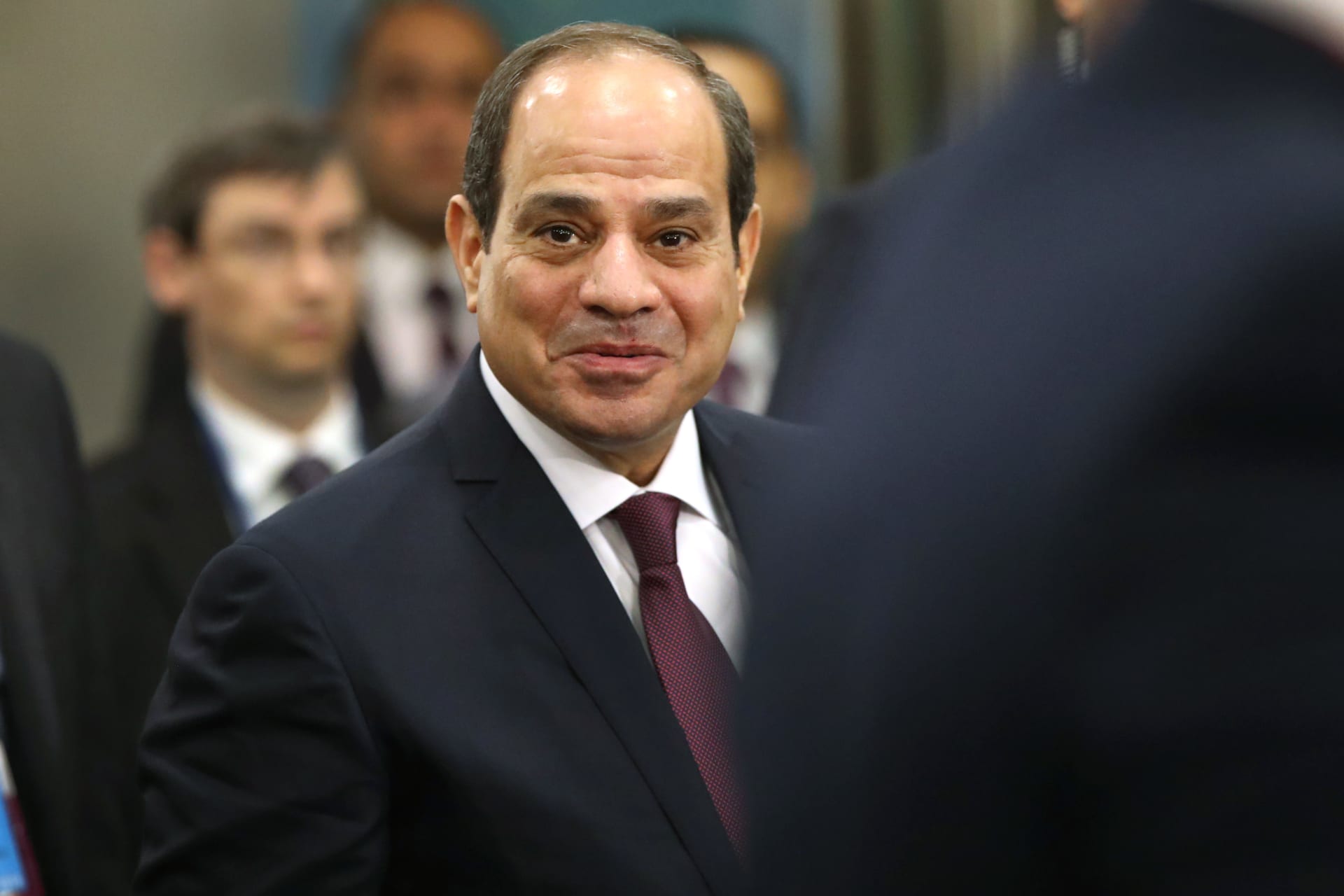 الرئيس المصري، عبدالفتاح السيسي 