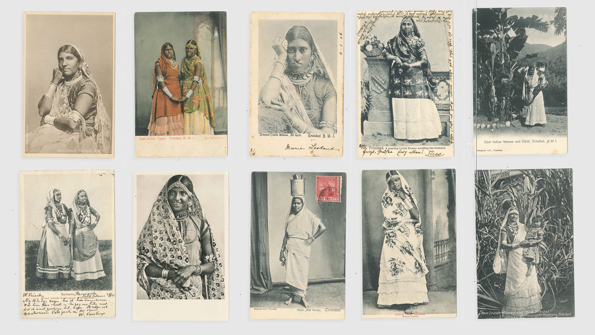 لم أصبحت الهنديات وجوهاً لهذه البطاقات البريدية في العصر الفيكتوري؟