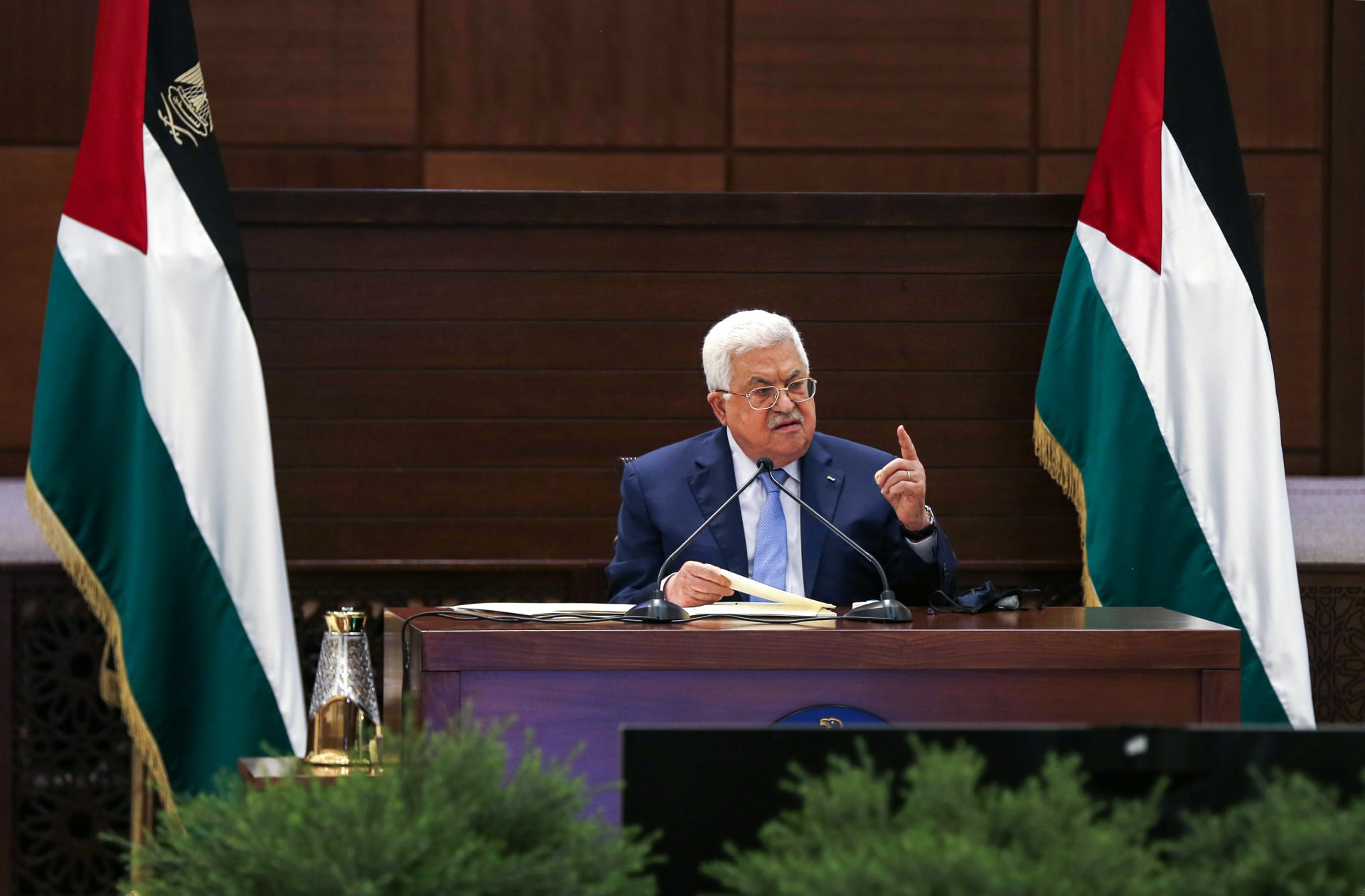 محمود عباس يبحث مع رئيسي الاستخبارات المصرية والأردنية ملف الانتخابات الفلسطينية