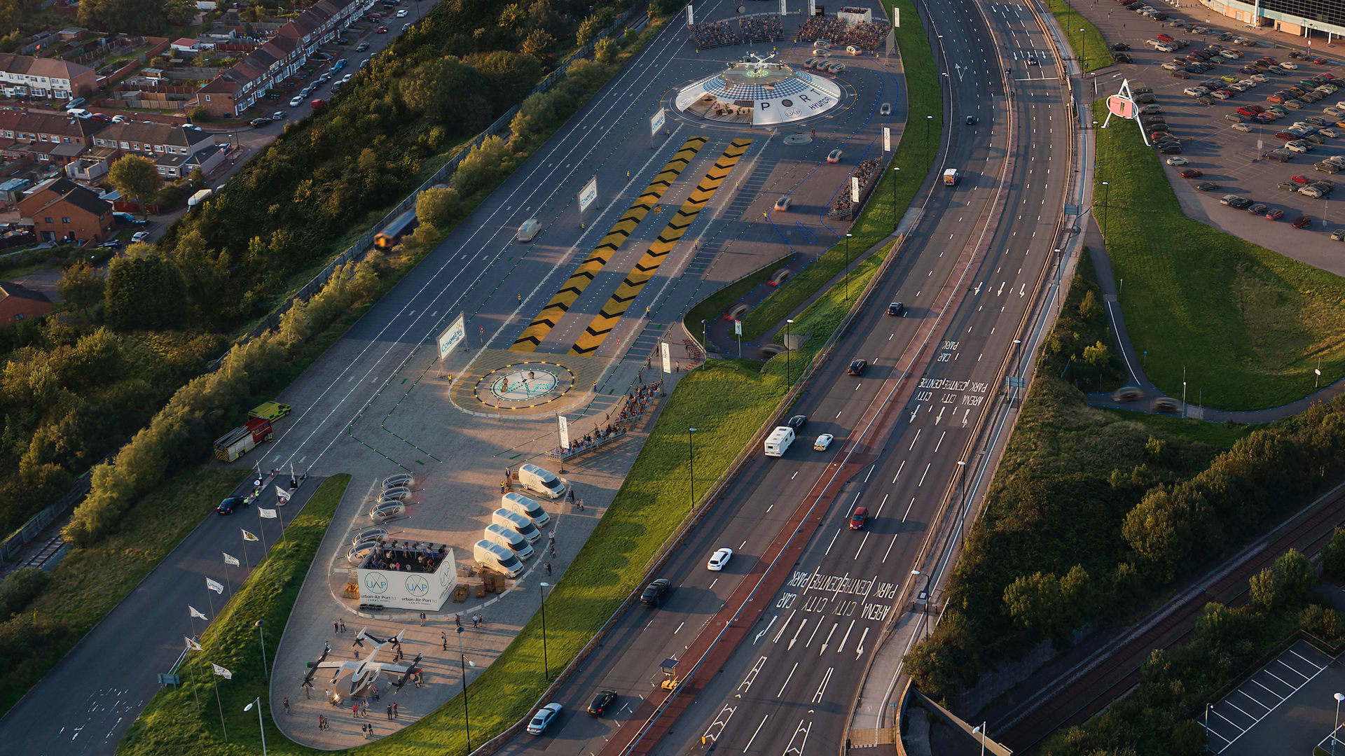 ستطلق المملكة المتحدة أول مطار حضري كهربائي لسيارات الأجرة الجوية هذا العام