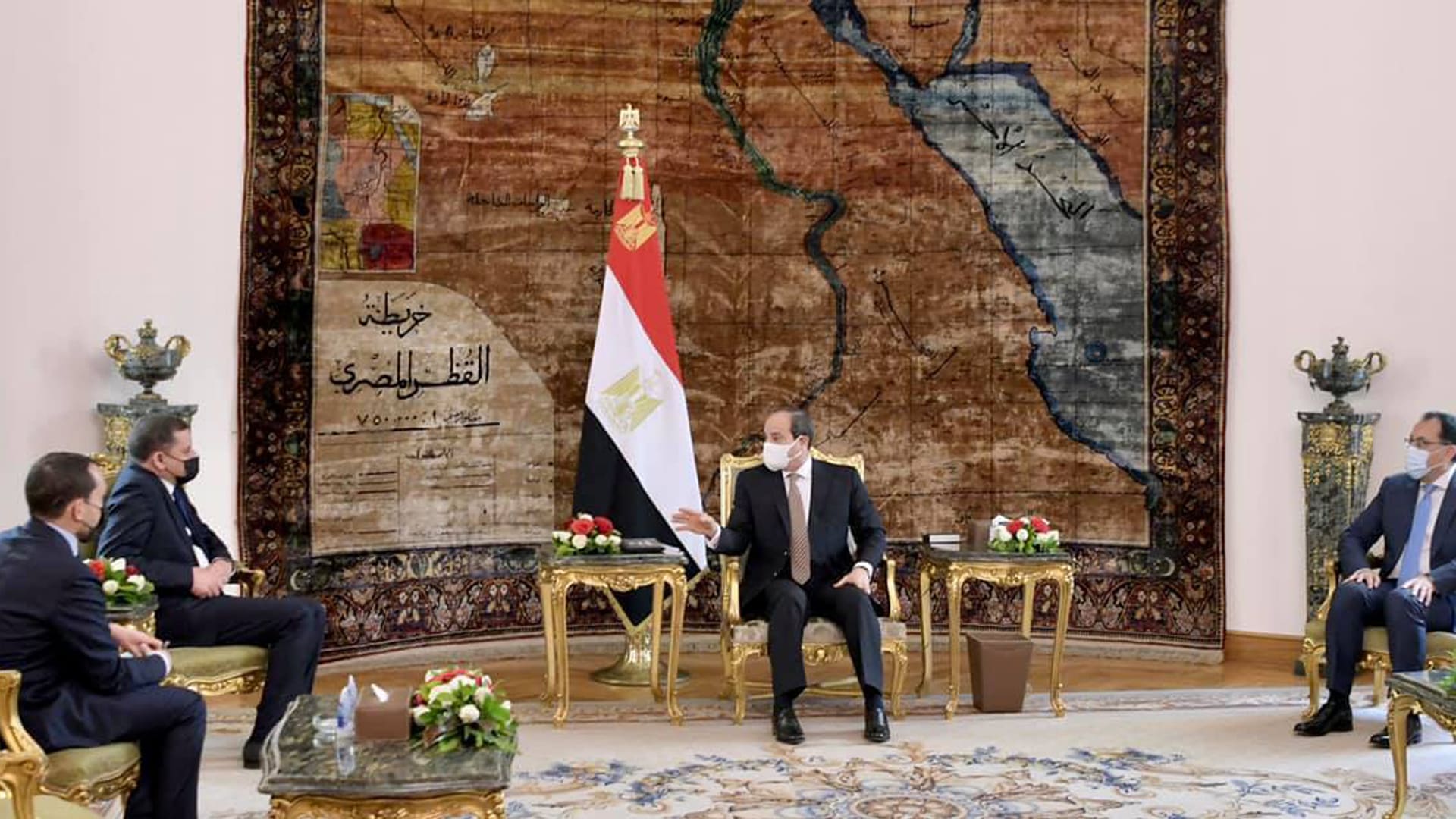 السيسي يستقبل رئيس حكومة ليبيا الجديدة.. و"دبيبة" يتطلع لـ"استنساخ التجربة المصرية"
