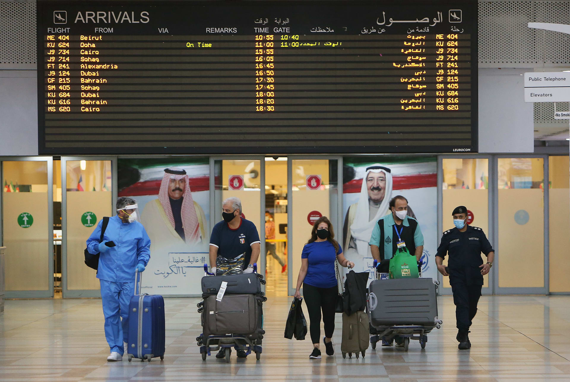 الكويت: تمديد منع دخول الأجانب إلى البلاد "حتى إشعار آخر"