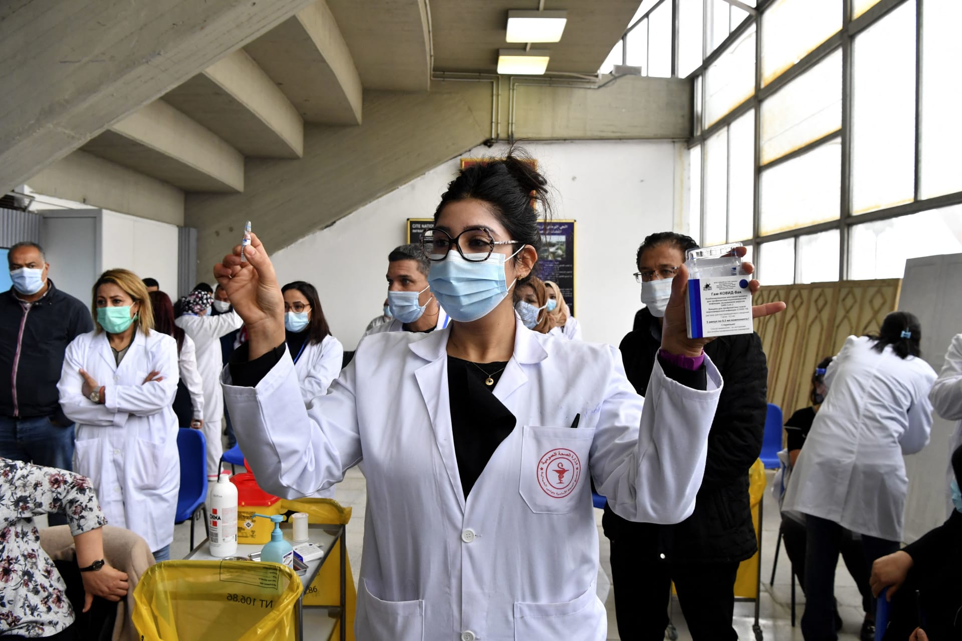 بلقاح سبوتنيك - في.. تونس تبدأ الحملة الوطنية للتطعيم ضد فيروس كورونا
