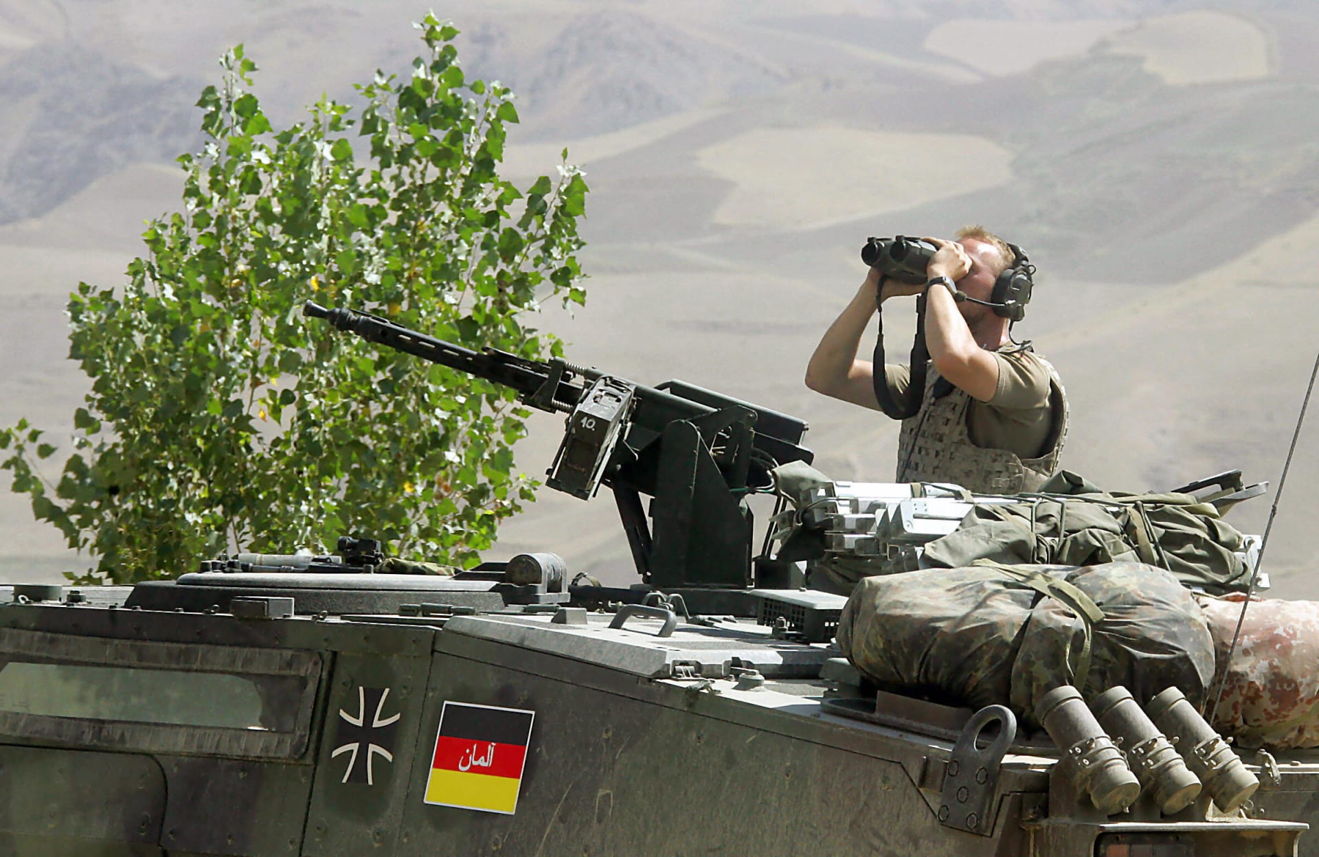 صورة أرشيفية لعنصر بالجيش الألماني في أفغانستان العام 2006