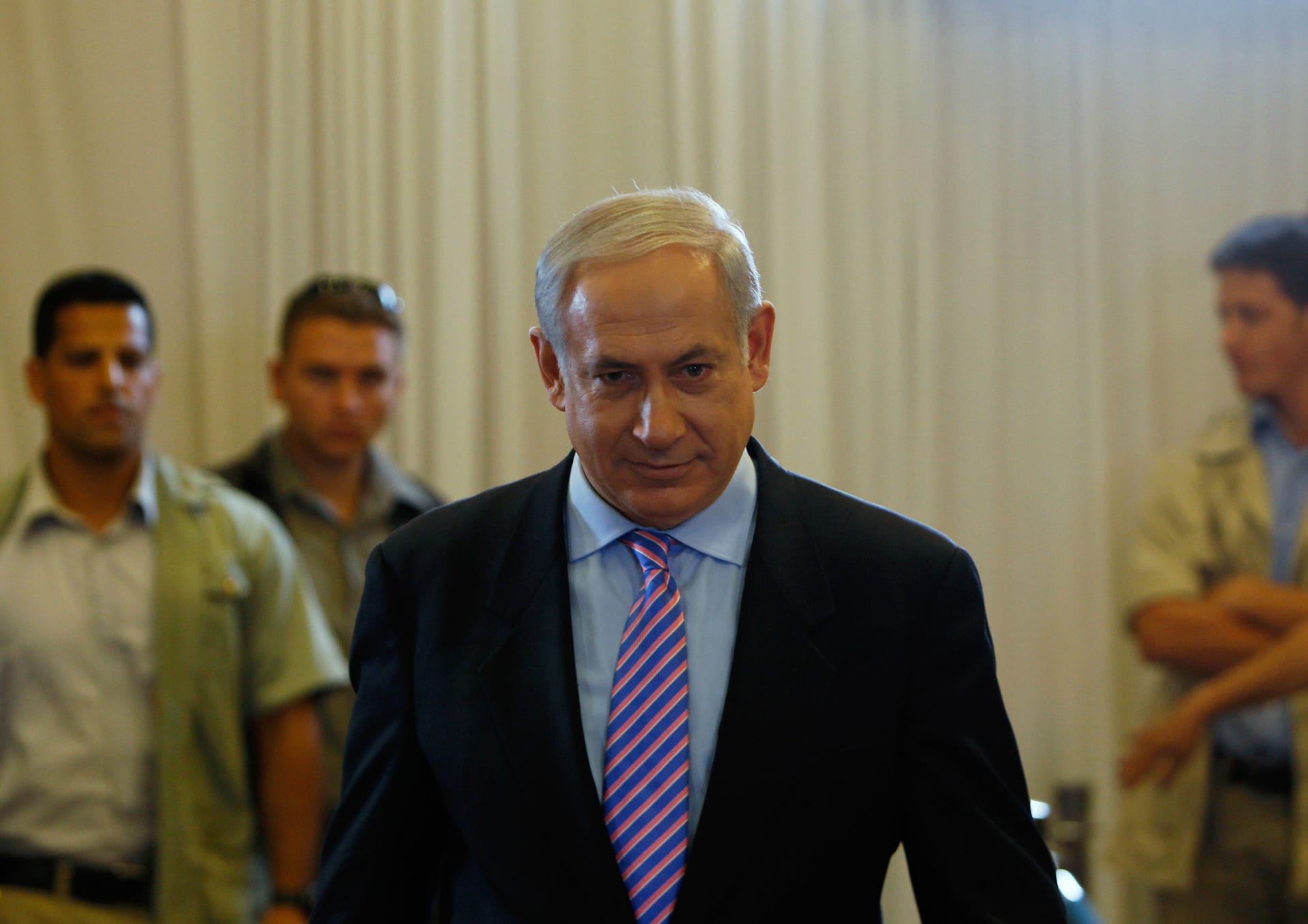صورة أرشيفية لرئيس الوزراء الإسرائيلي، بنيامين نتنياهو 