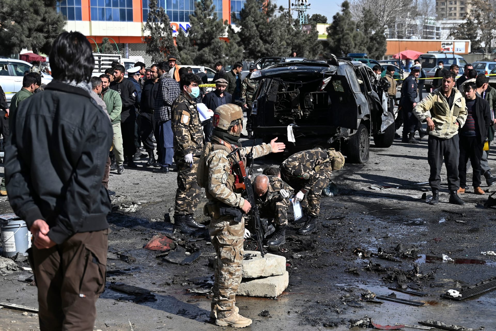 انفجار في العاصمة الأفغانية كابول - صورة أرشيفية