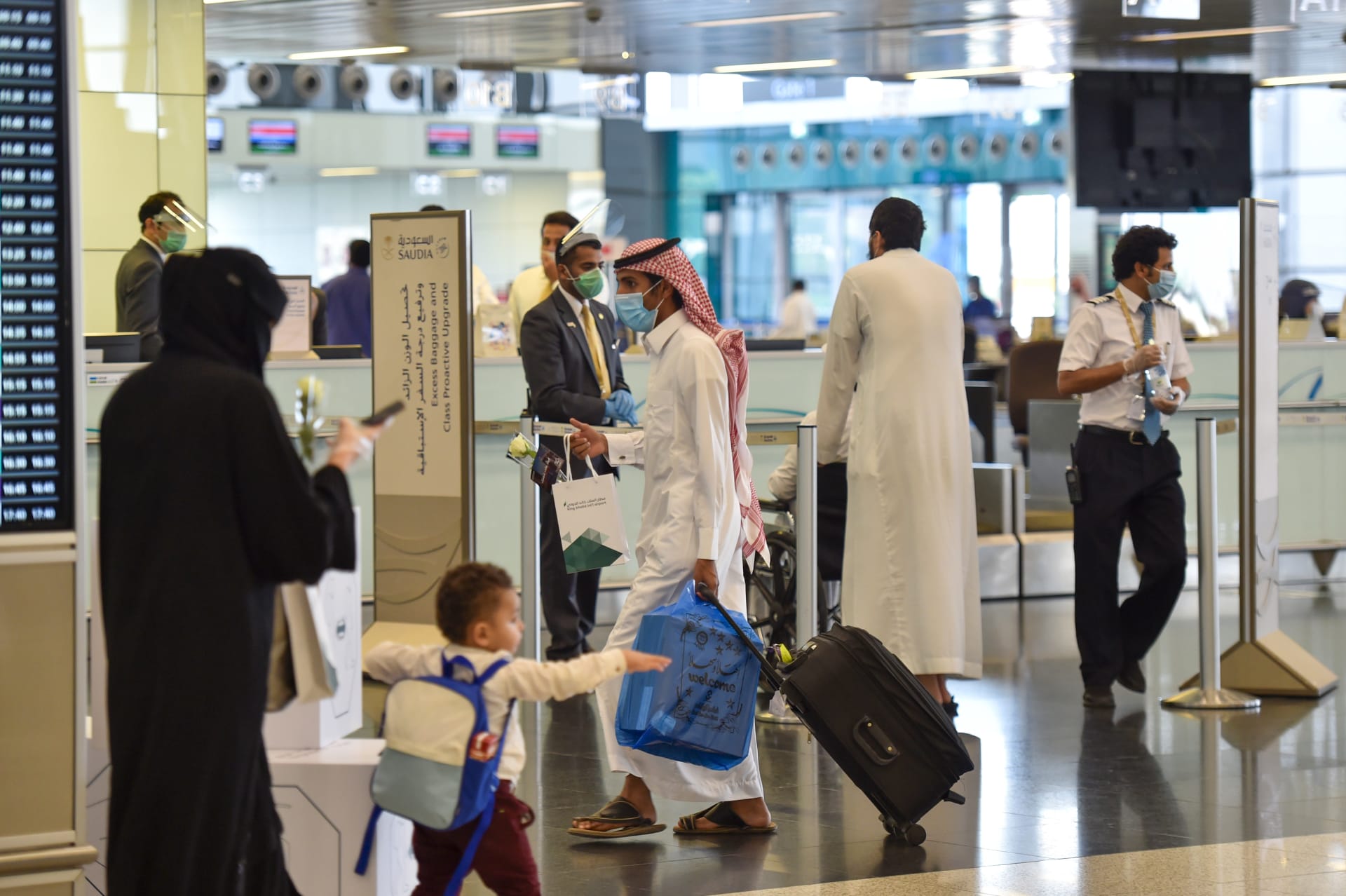 مطار الملك فهد الدولي في العاصمة الرياض - صورة أرشيفية
