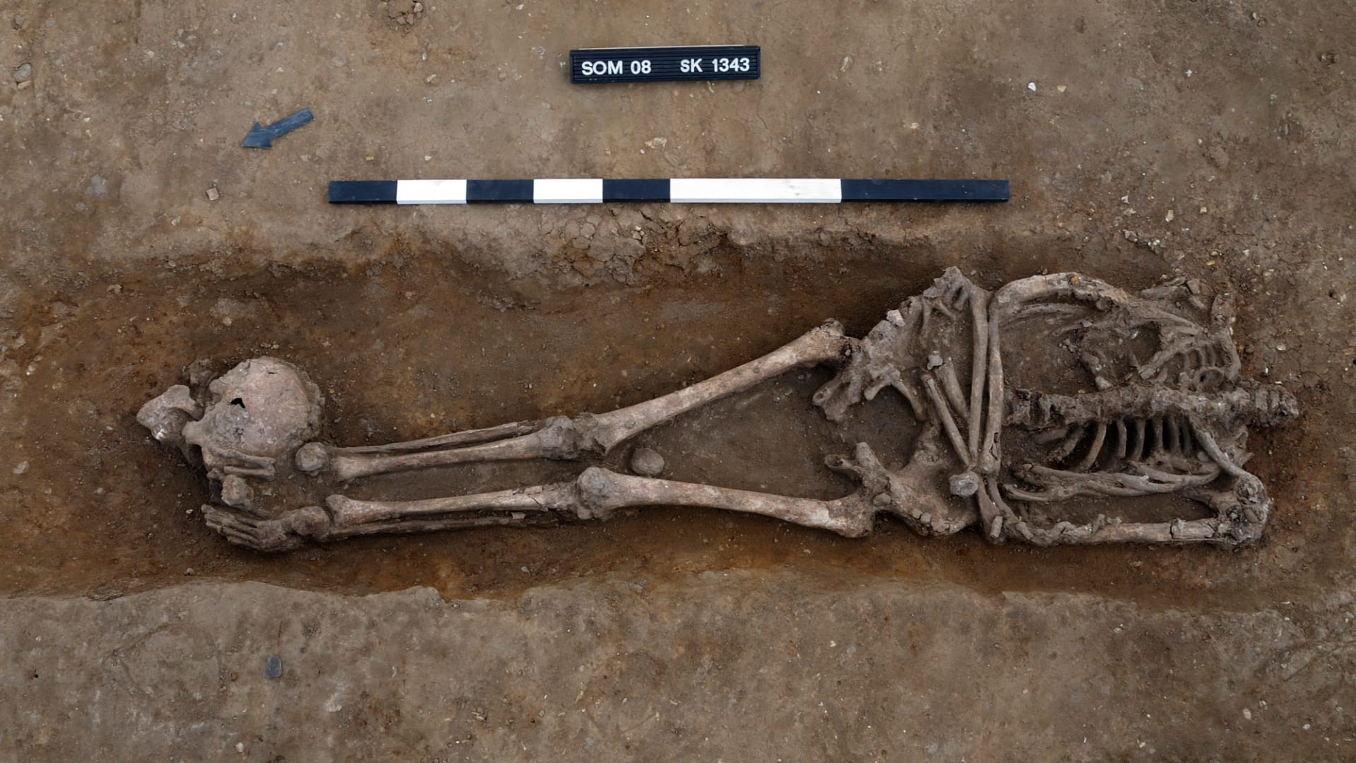 اكتشاف مجموعة من الجثث مقطوعة الرأس في بريطانيا