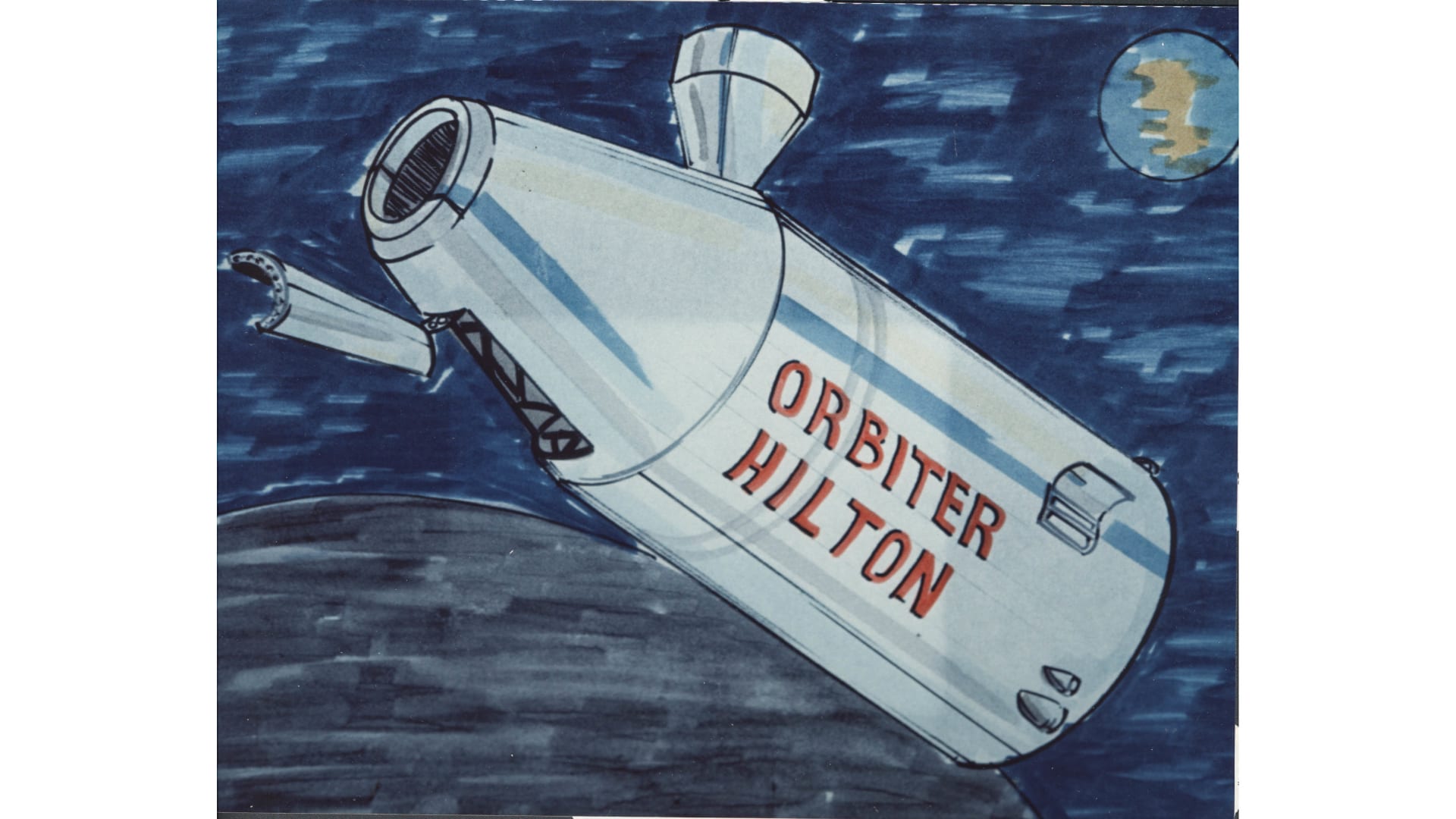 خطة هيلتون الغريبة لعام 1967 لفندق فضاء