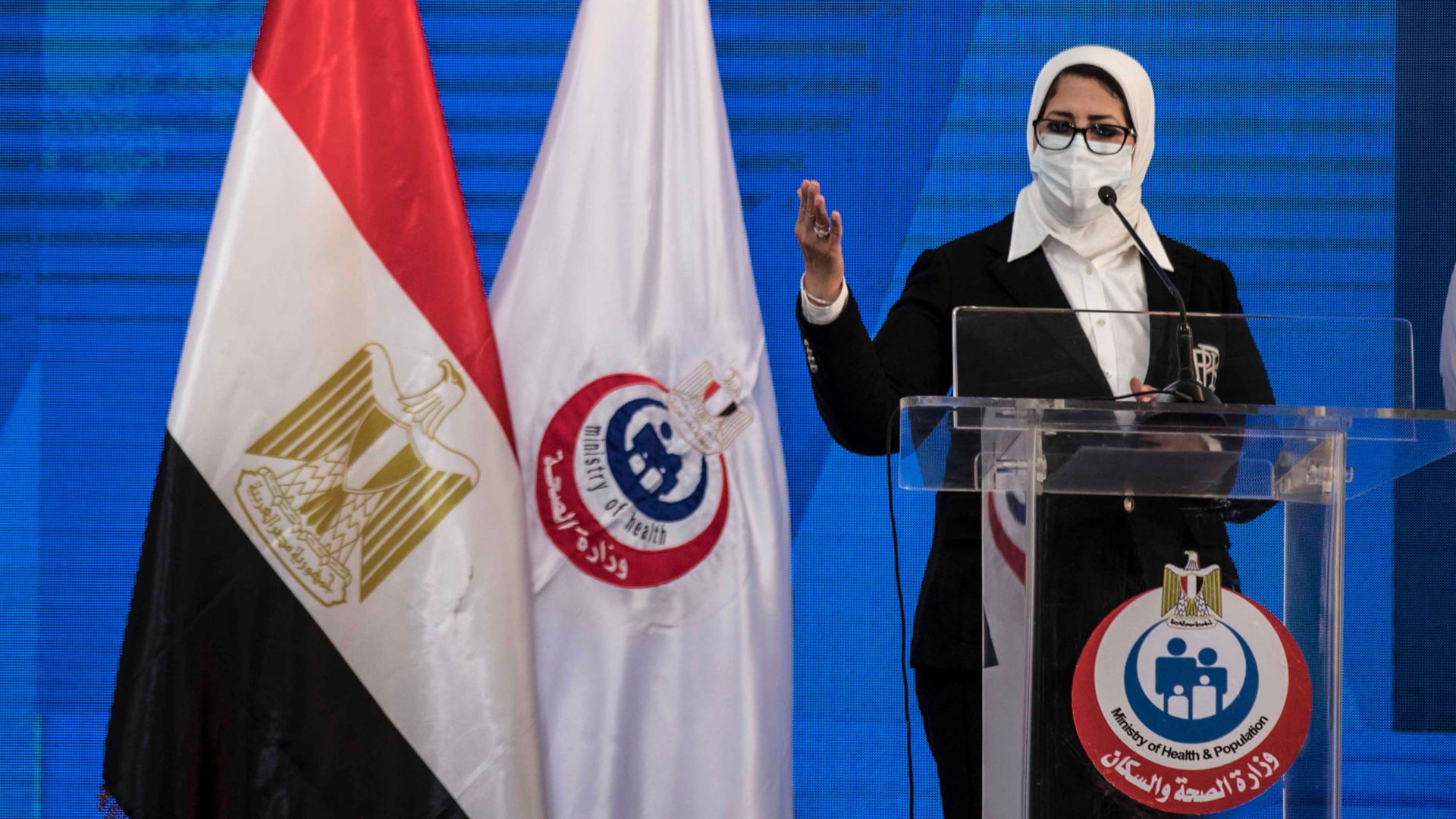  وزيرة الصحة المصرية، هالة زايد