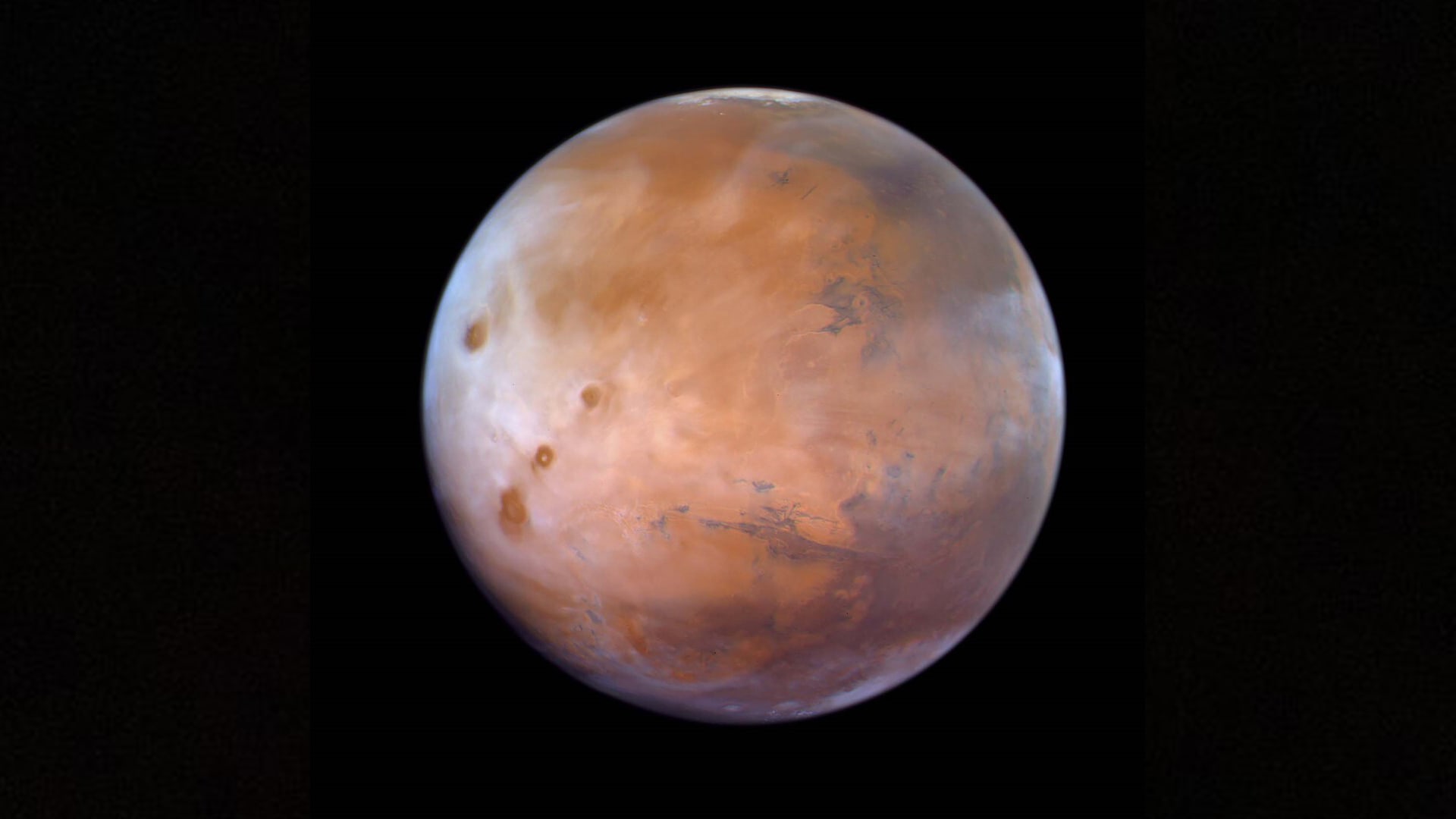 "مسبار الأمل" يقدم اكتشافات جديدة عن المريخ.. ومحمد بن راشد: بدأنا مشاركة البيانات