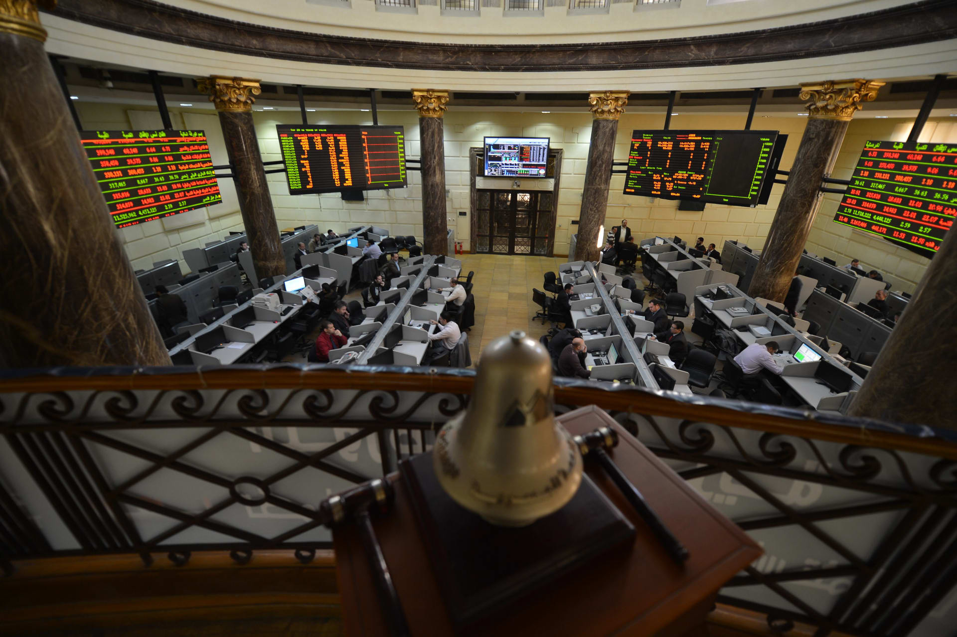 البورصة المصرية، 6 يناير/ كانون الثاني 2013