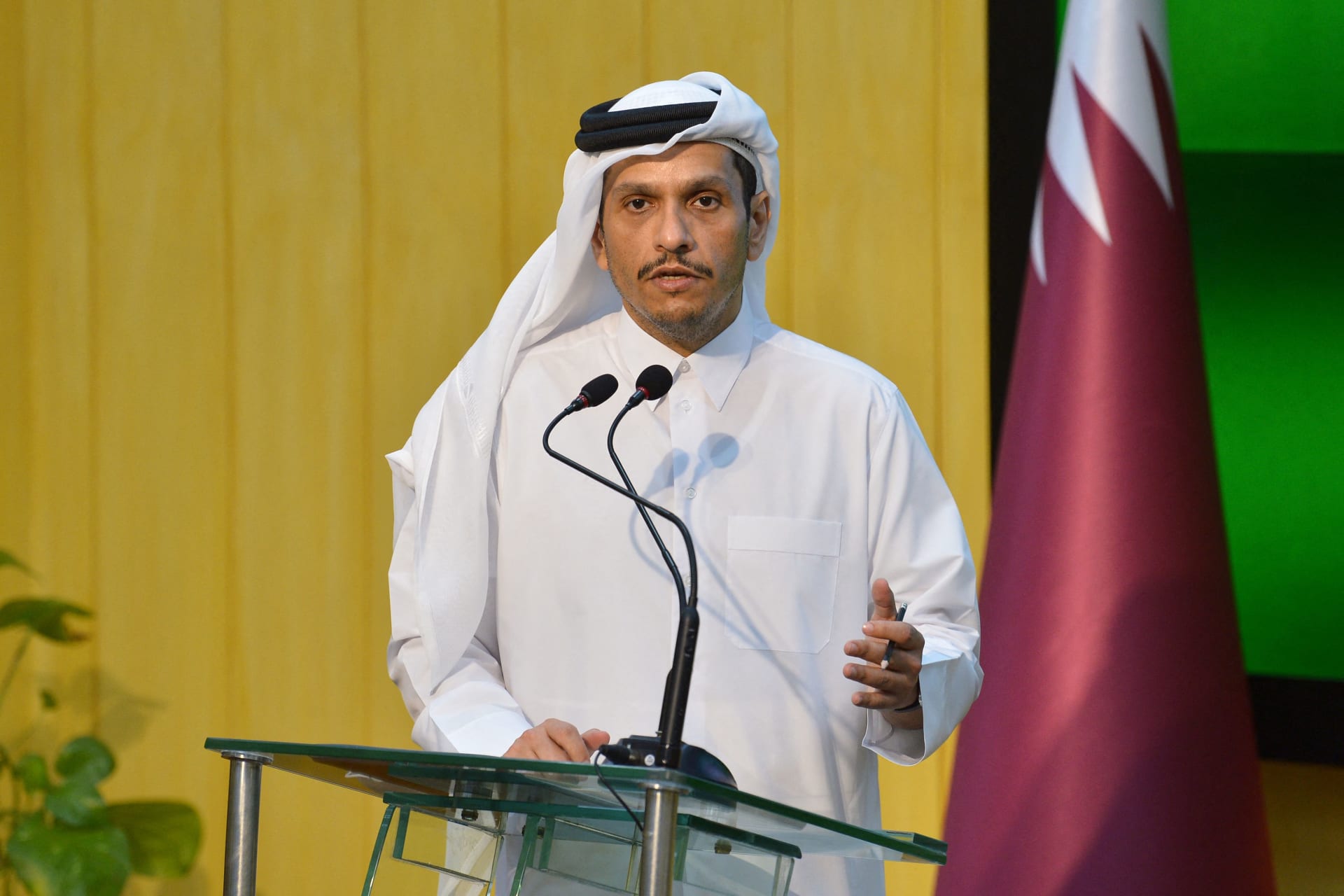 وزير الخارجية القطري، الشيخ محمد بن عبدالرحمن آل ثاني (أرشيفية)
