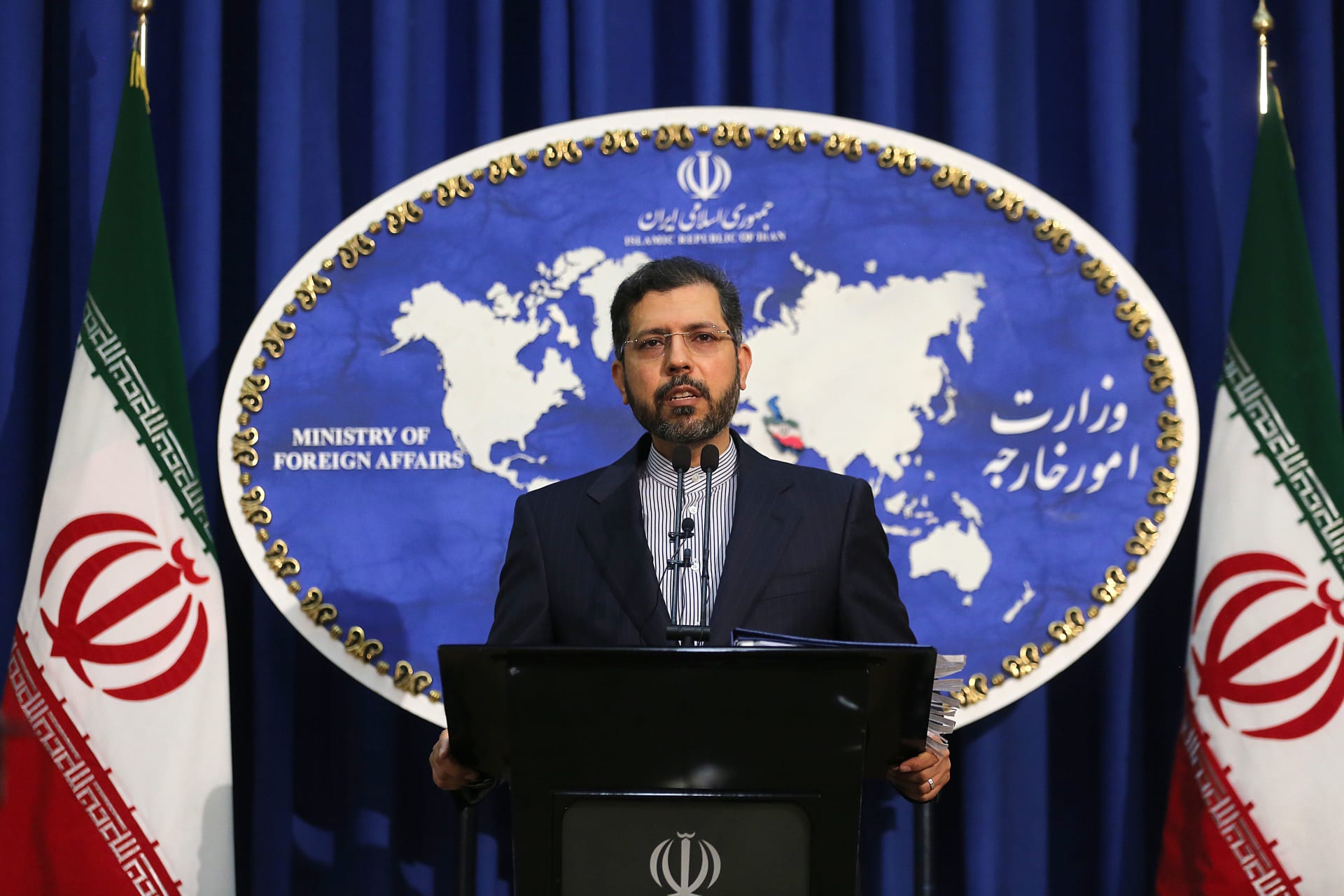 المتحدث باسم وزارة الخارجية الإيرانية، سعيد خطيب زادة