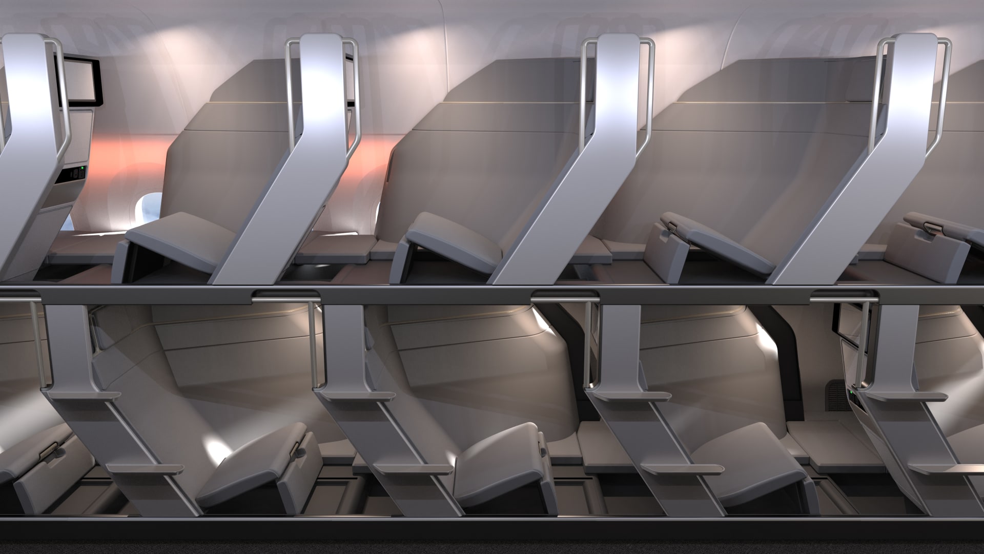 أكثر تصميمات مقاعد الطائرات غرابة في العالم
