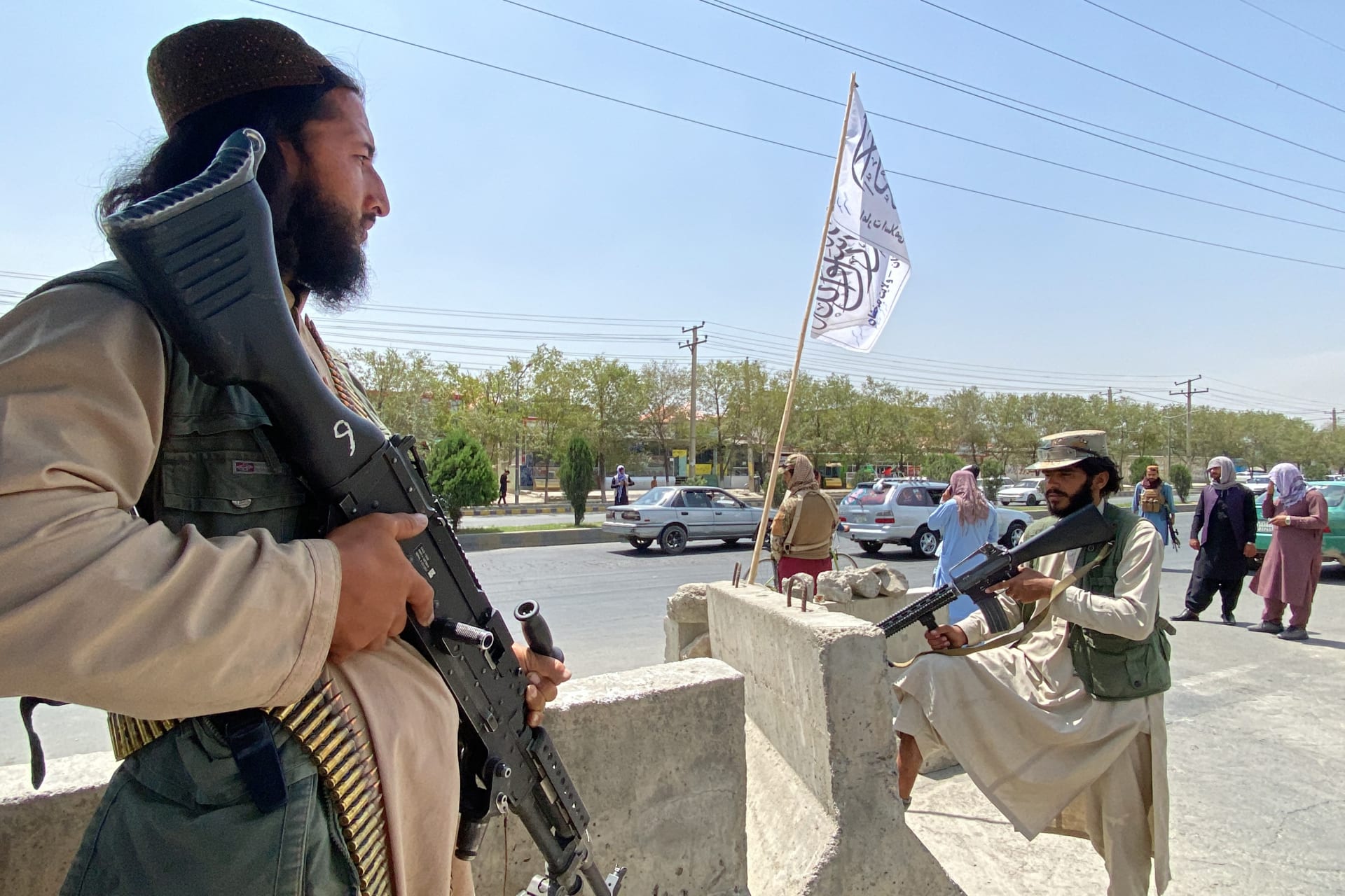 عناصر من حركة طالبان 