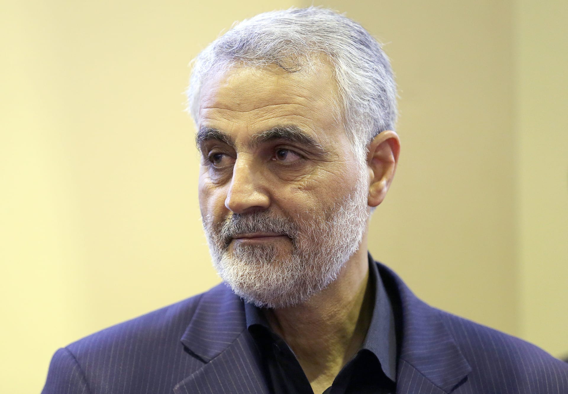 قاسم سليماني القائد السابق لفيلق القدس التابع للحرس الثوري الإيراني