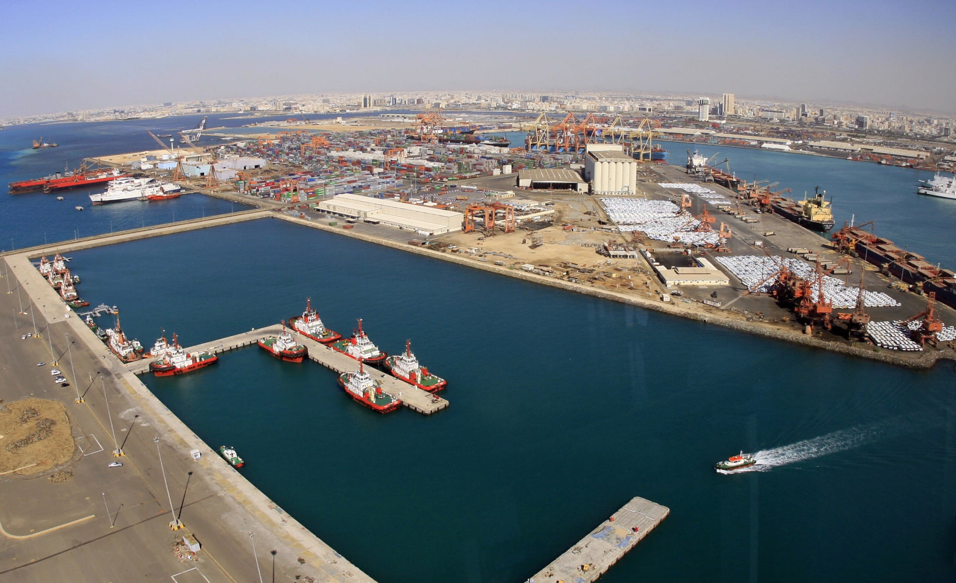 صورة أرشيفية لميناء جدة الإسلامي