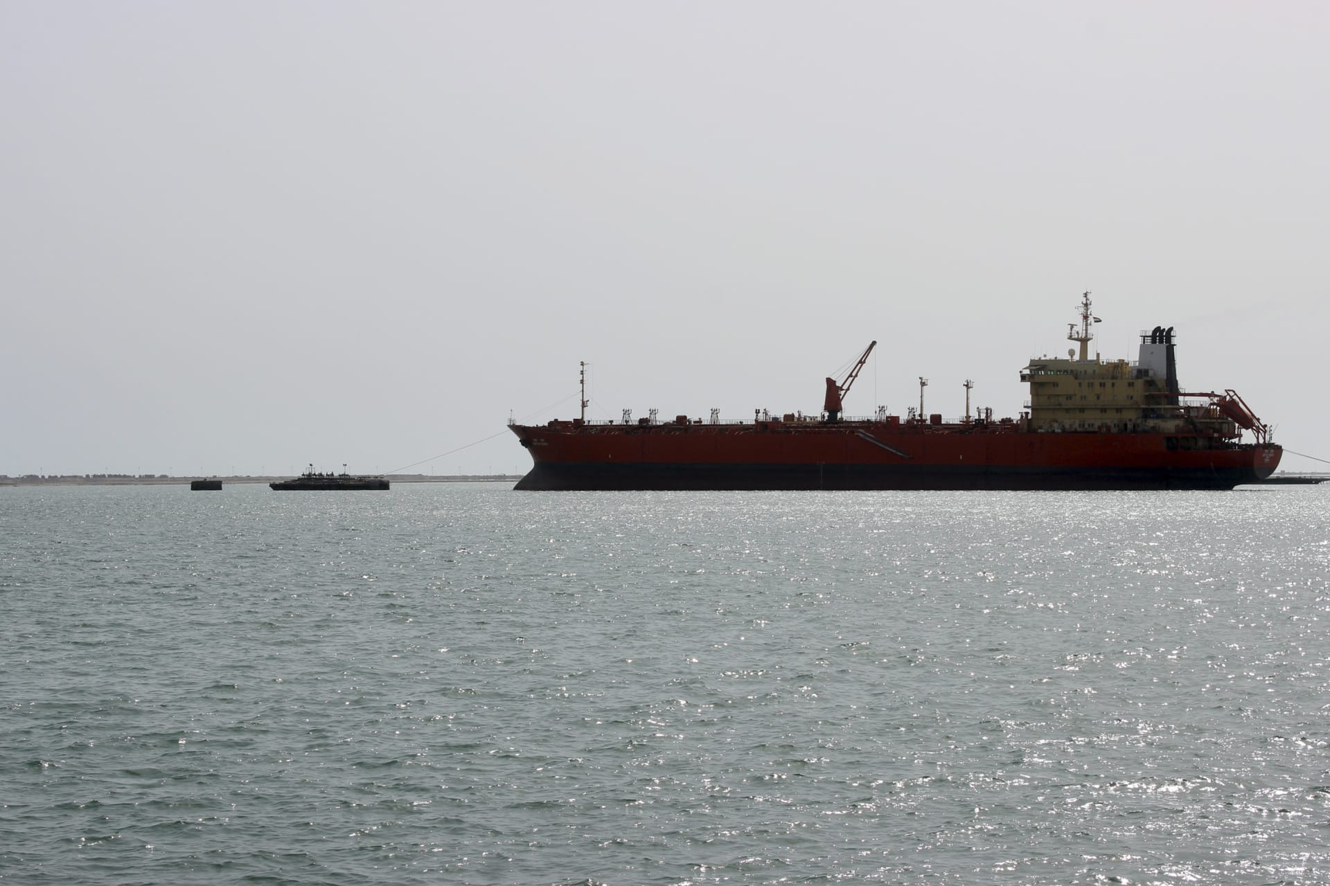 صورة عامة لميناء الحُديدة في اليمن