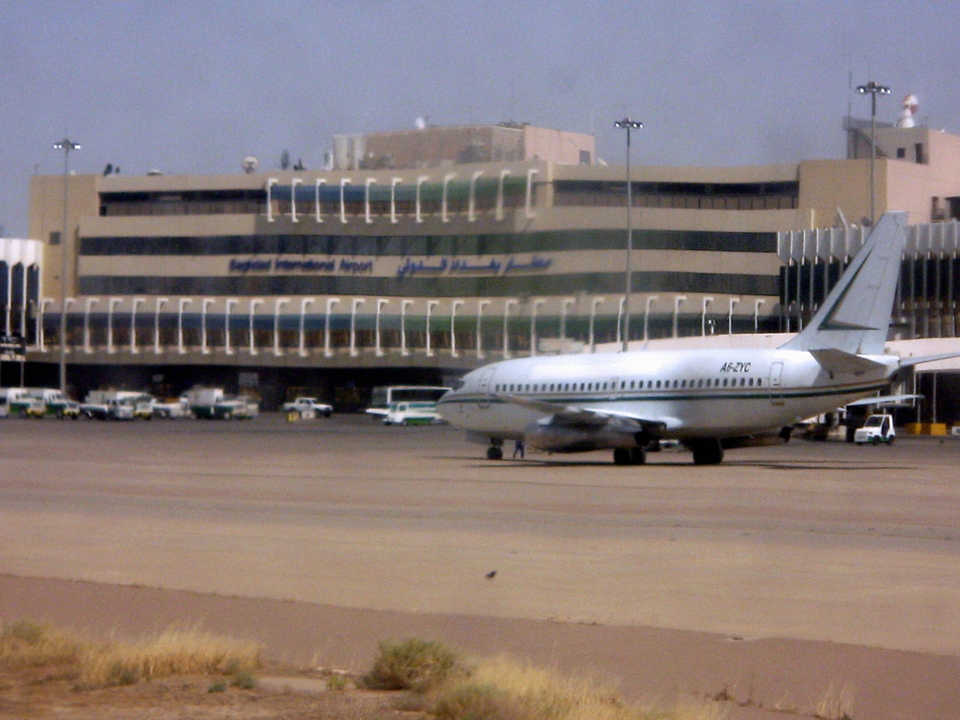 صورة أرشيفية من مطار بغداد 2006