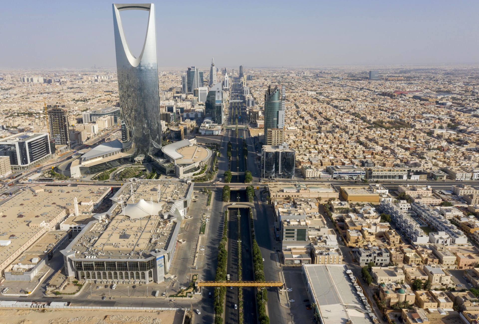 برج المملكة في العاصمة السعودية الرياض